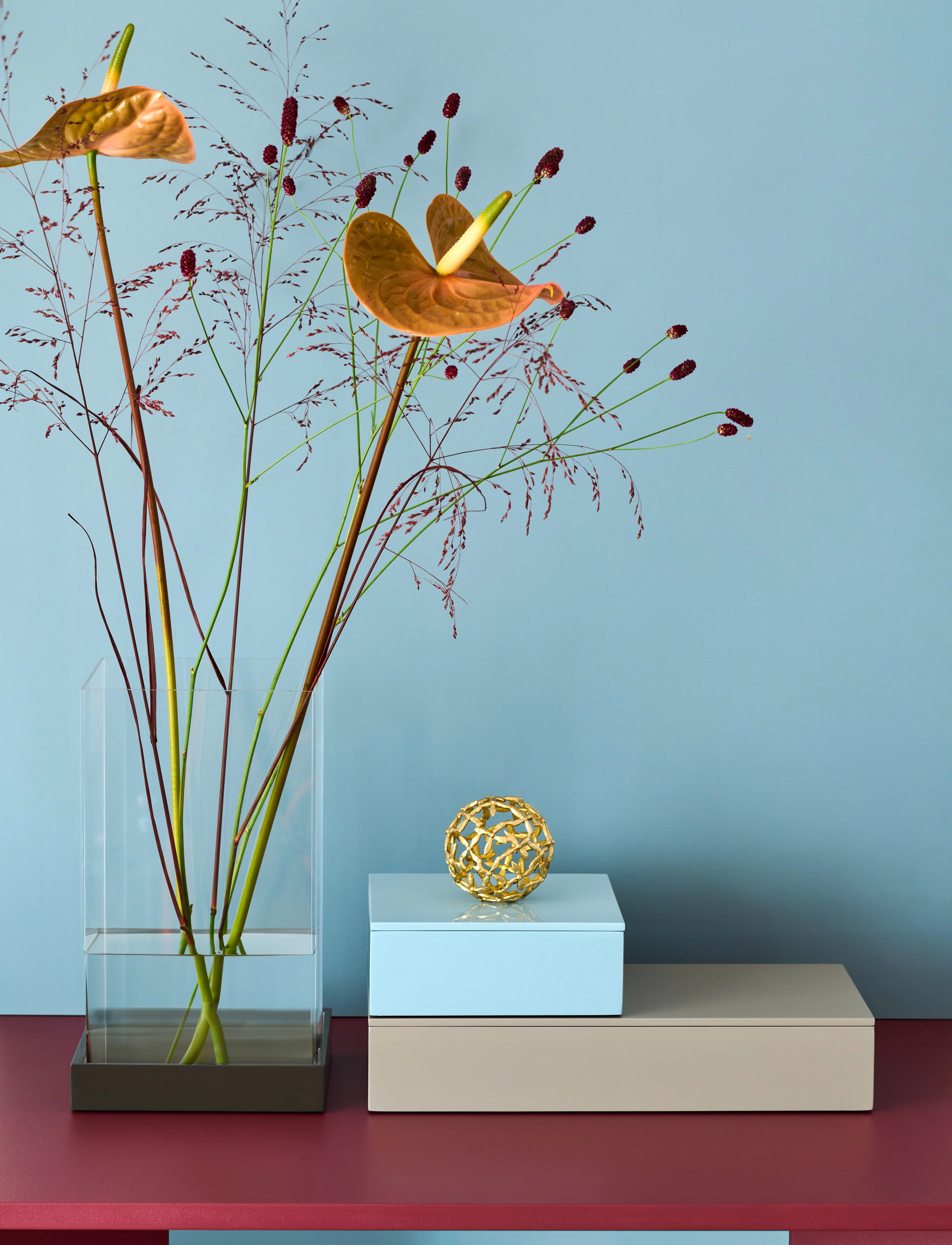 Mojoo Lux Lak Æske, 38X19X7 cm, Jewellery, Braun - Jewellery Boxes, Homeware