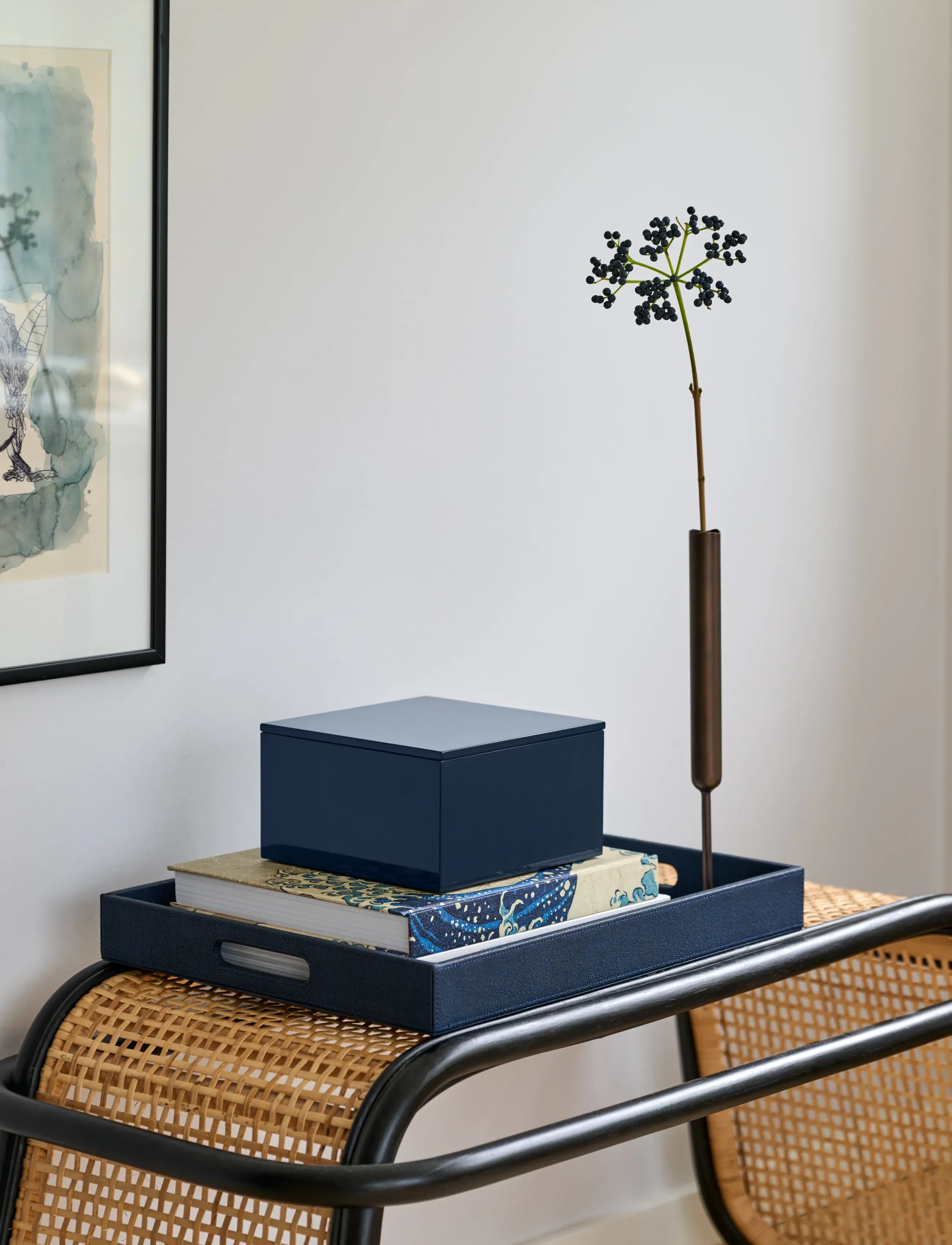 Mojoo Lux Lak Æske, 19X19X10.5 cm, Jewellery, Beige - Jewellery Boxes, Homeware