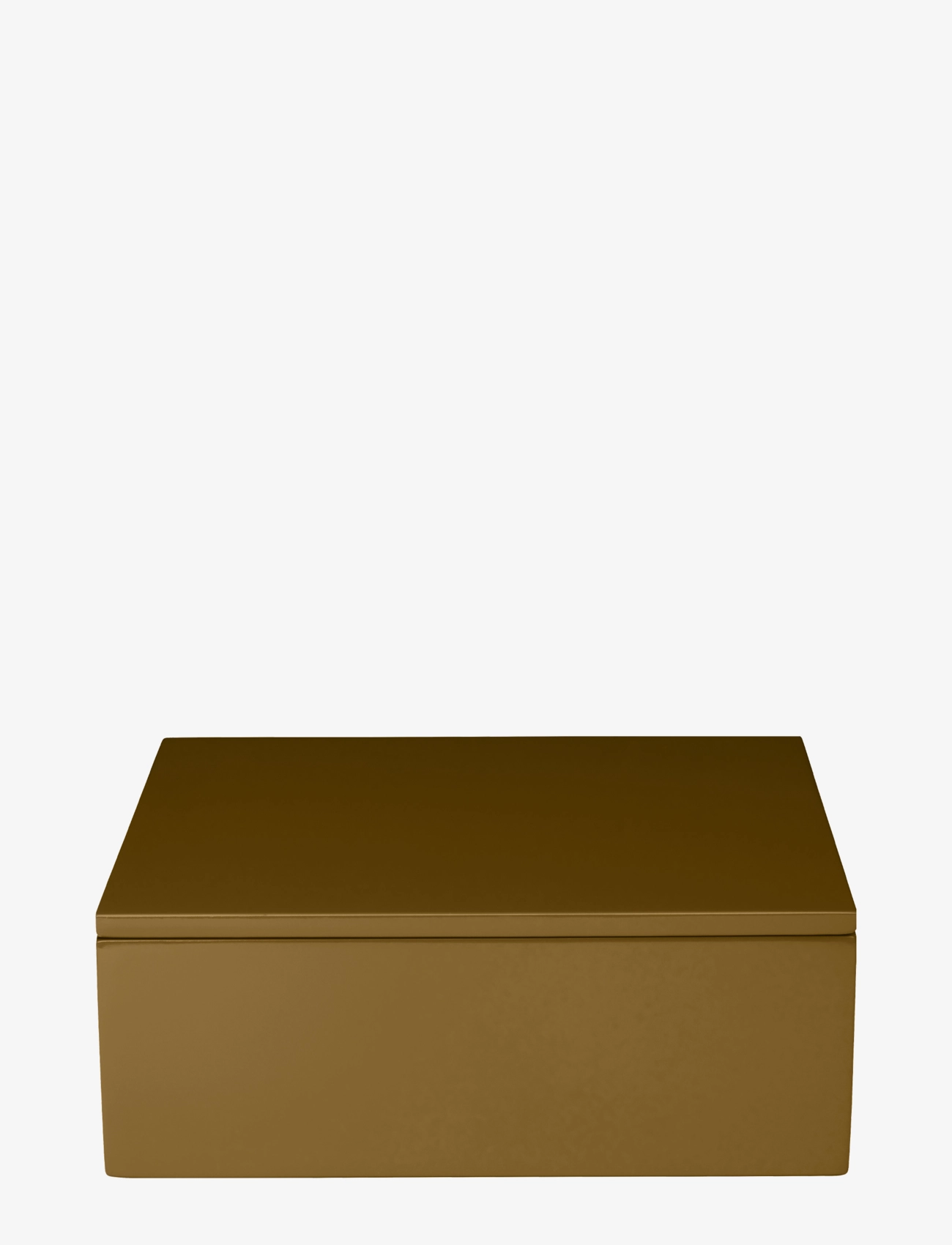 MOJOO Lux Lak Æske Braun - 19X19X7CMx19 - Unisex