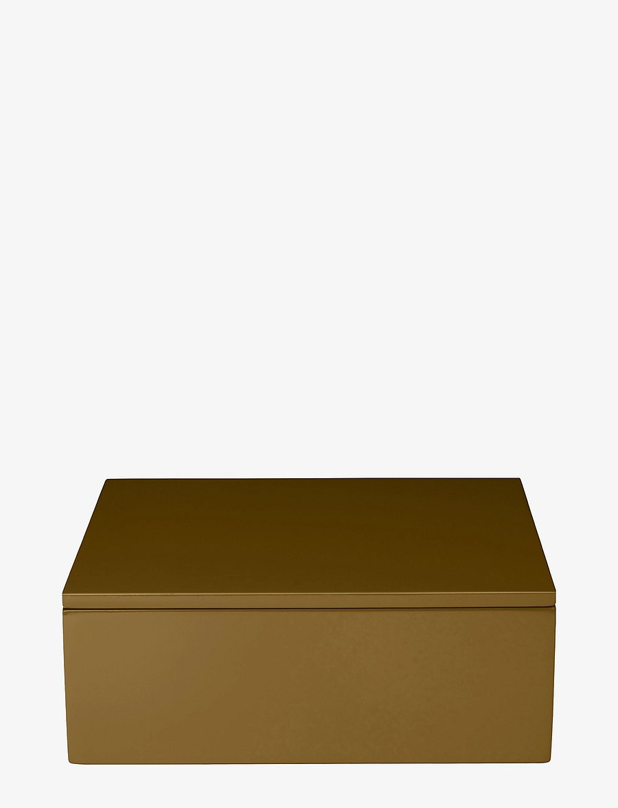Mojoo - Lux Lacquer Box - aufbewahrungsboxen - straw - 1