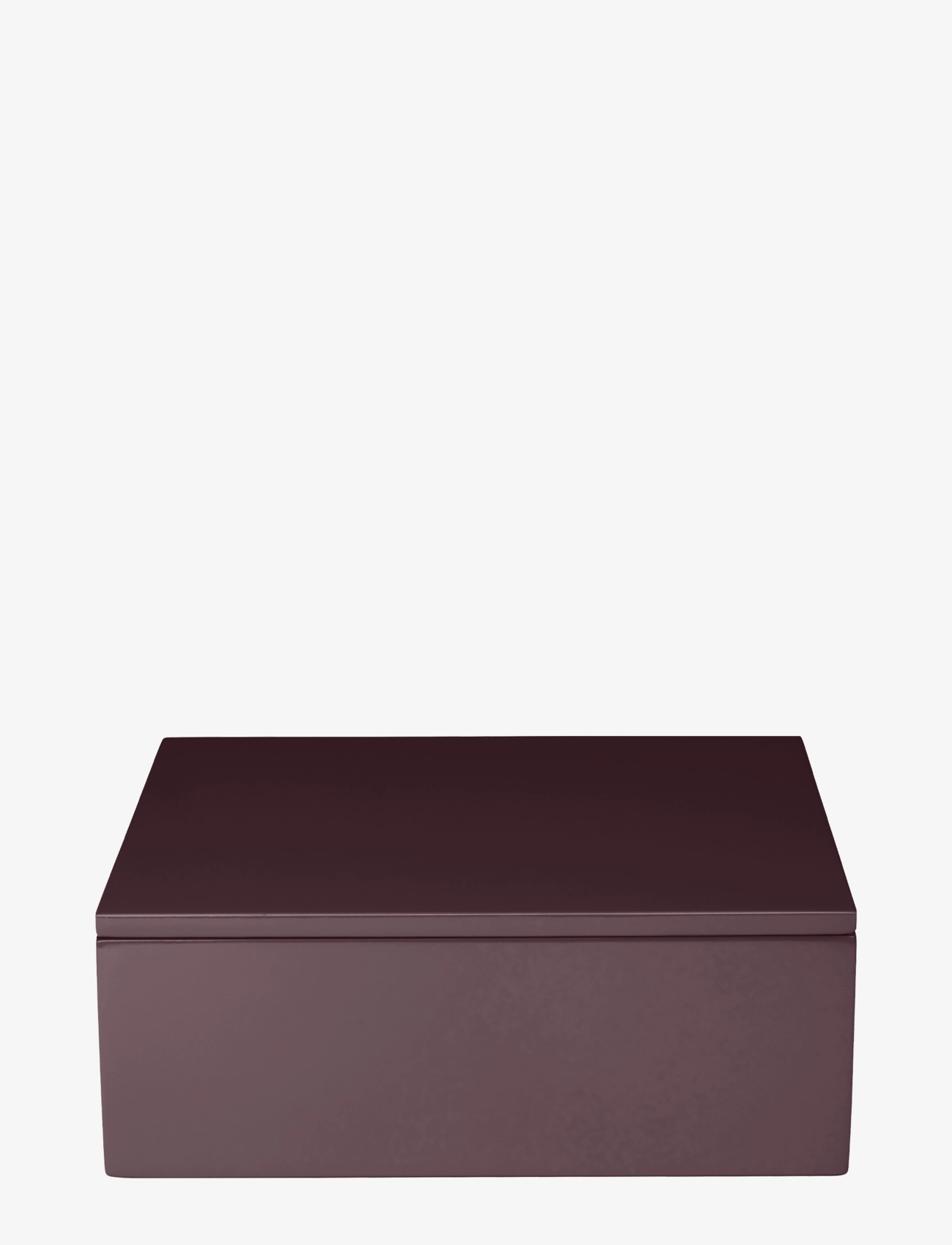 MOJOO Lux Lak Æske Burgundy - 19X19X7CMx19 - Unisex