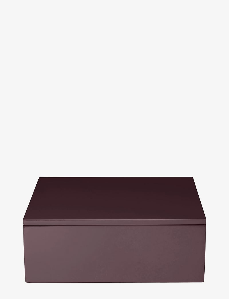 Mojoo - Lux Lacquer Box - holzkästen - burgundy - 0