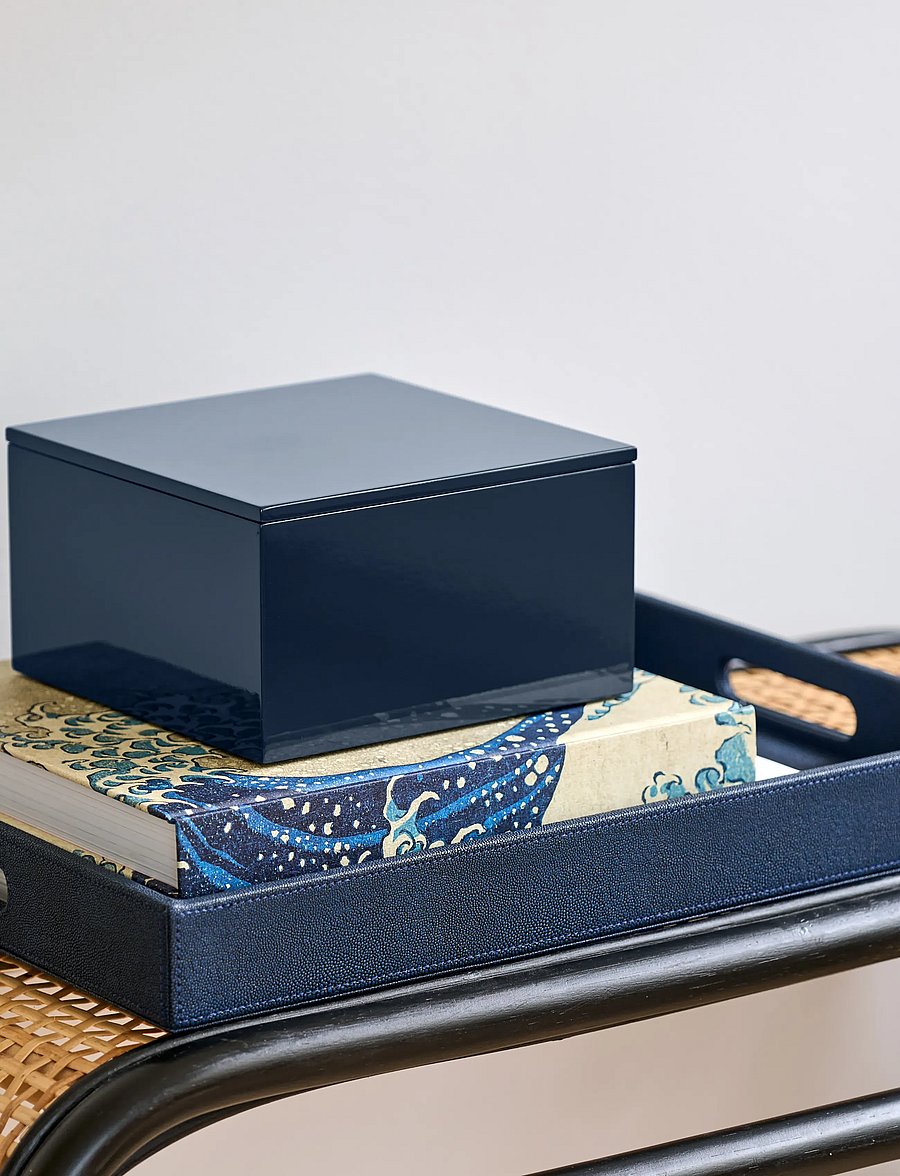Mojoo - Lux Lacquer Box - minikarbid - midnight blue - 0