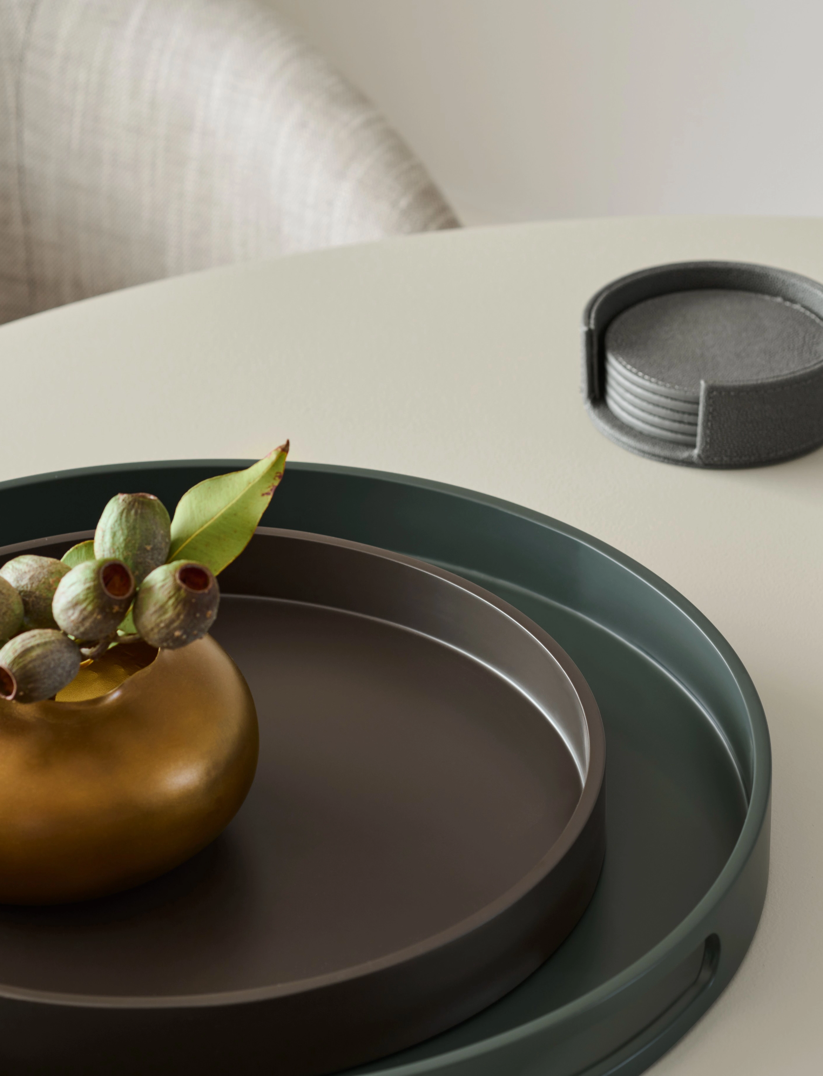 Mojoo - Sting Placemat 2-layers - madalaimad hinnad - antracit - 2