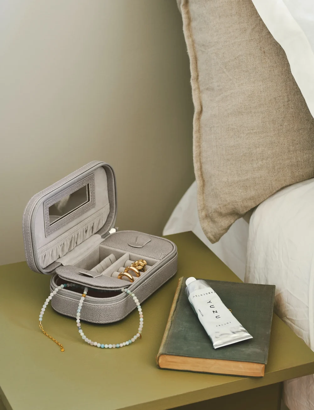 Mojoo - Sting Jewellery Clutch - schmuckschatullen - powder rose - 0