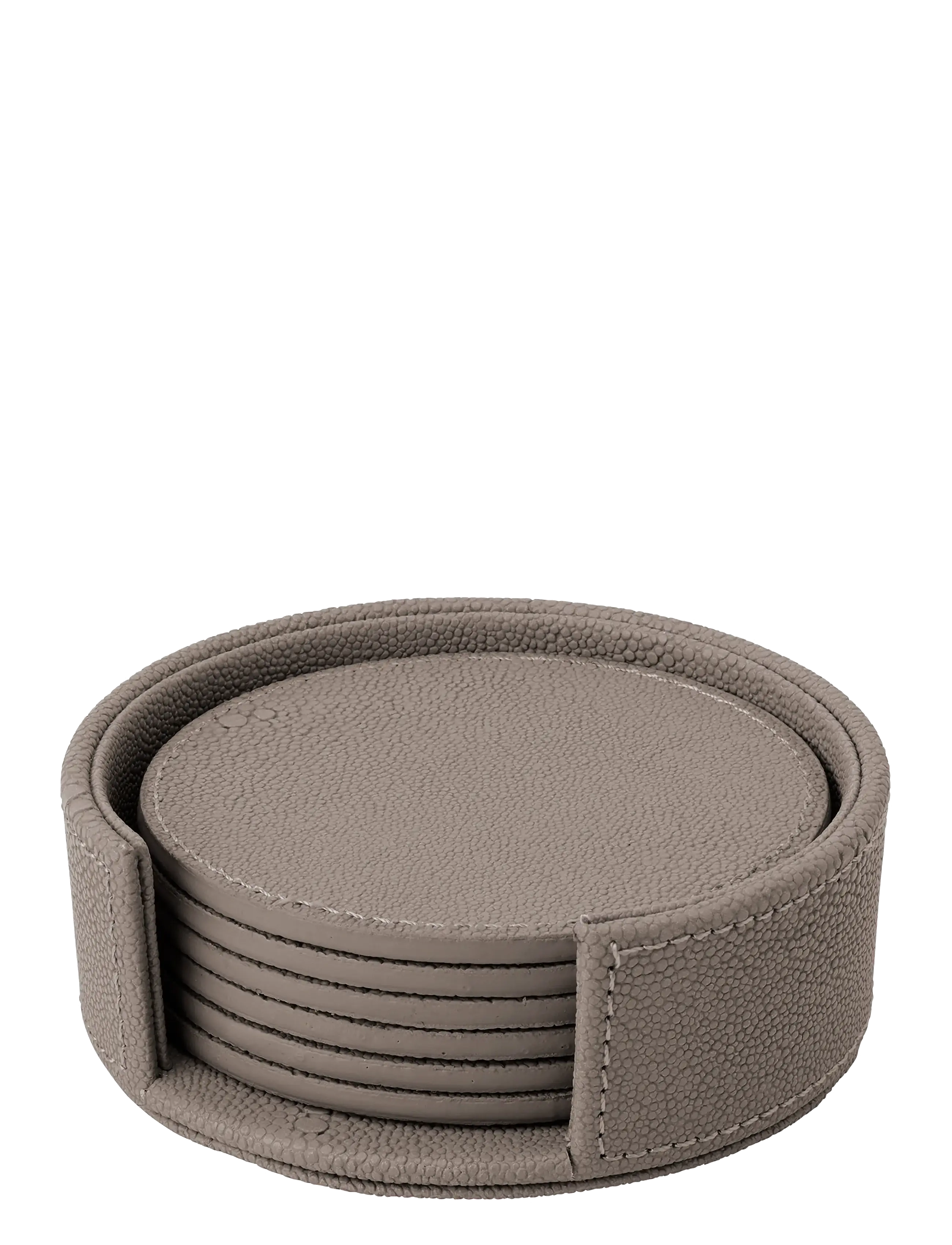 MOJOO Sting Coaster Sæt Af 6 Beige - Ø 12 CM - Unisex
