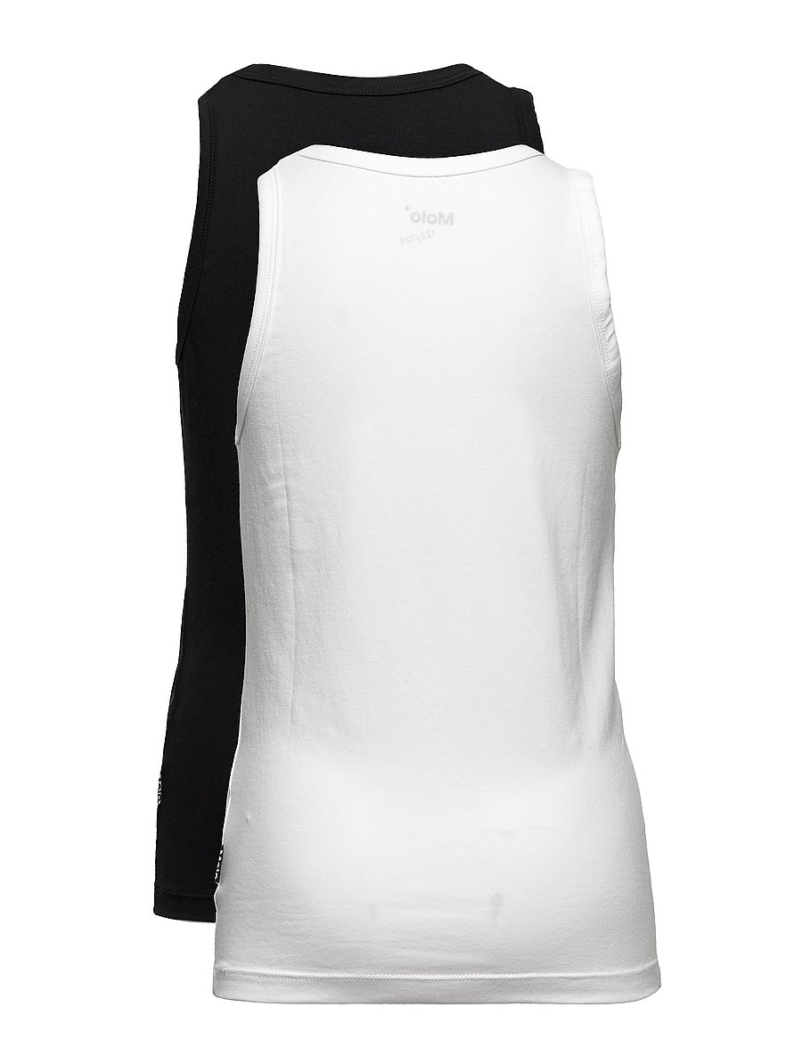 Molo - Jayden 2-pack - tanktops - black white - 2