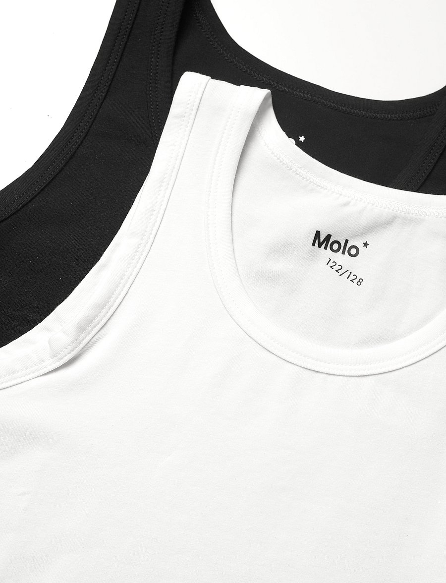 Molo - Jayden 2-pack - tanktops - black white - 1