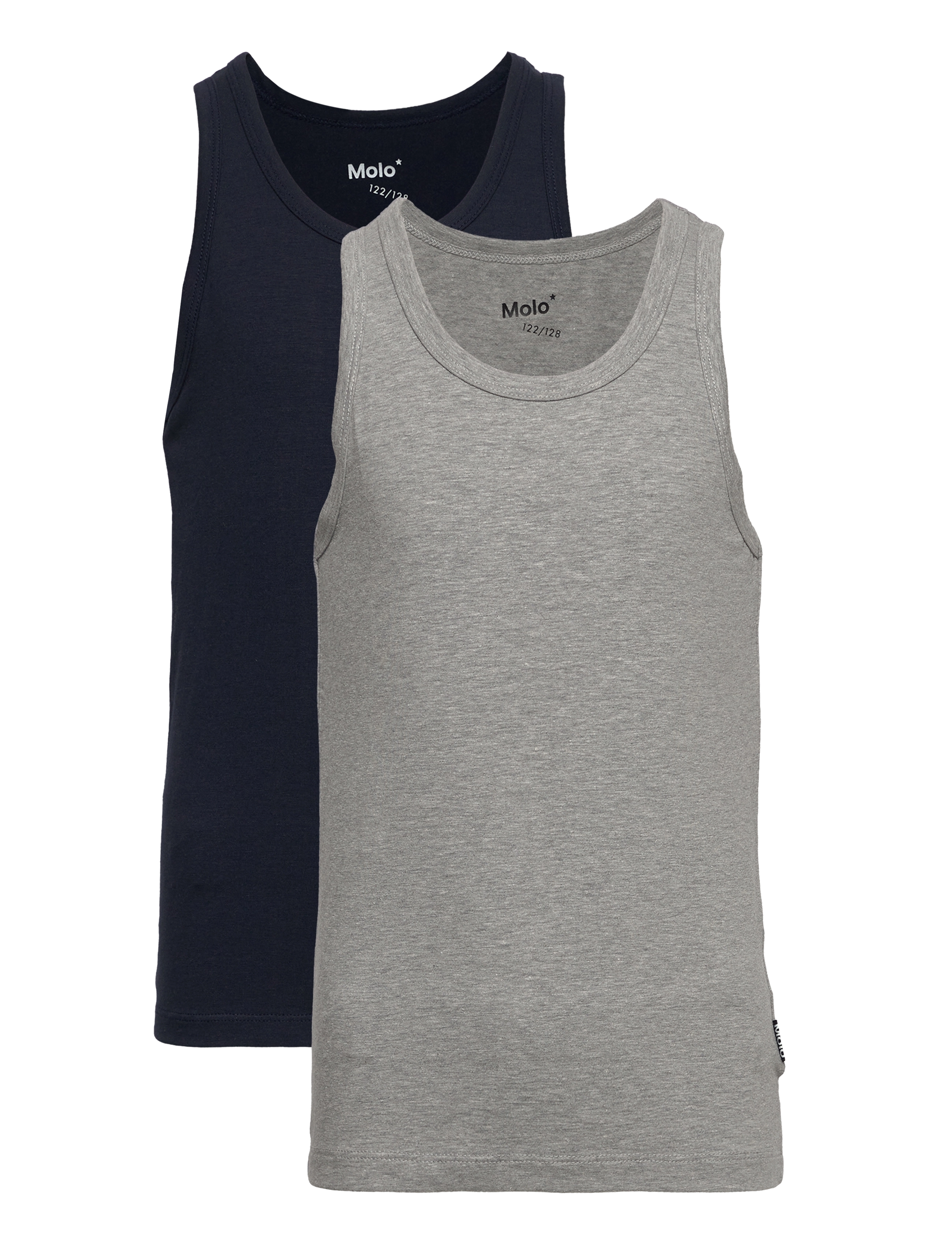 Molo Jayden 2-pack - Toppe og t-shirts - NAVY GREY / multi