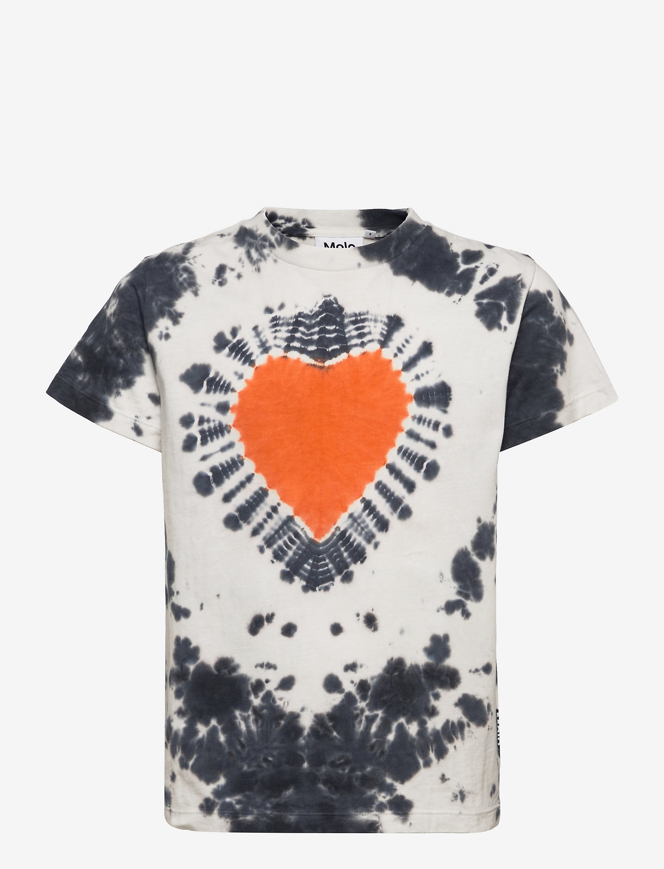 Molo - Roxo - kortärmade t-shirts - heart tie dye - 1