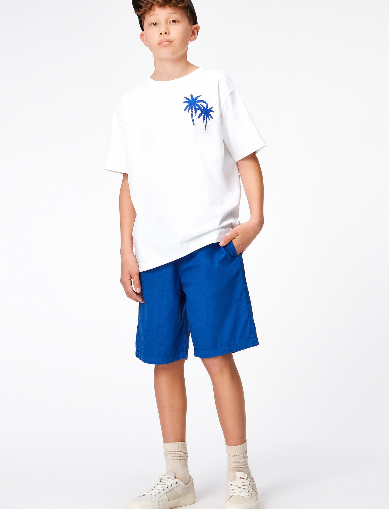 Molo - Arrow - sweat shorts - reef blue - 0