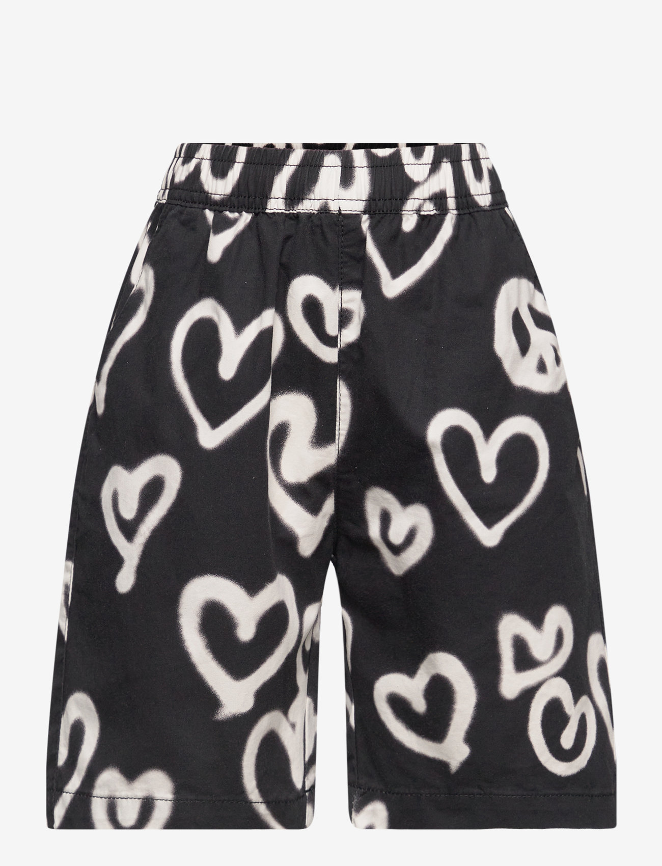 Molo - Avart - sweatshorts - sprayed hearts - 0