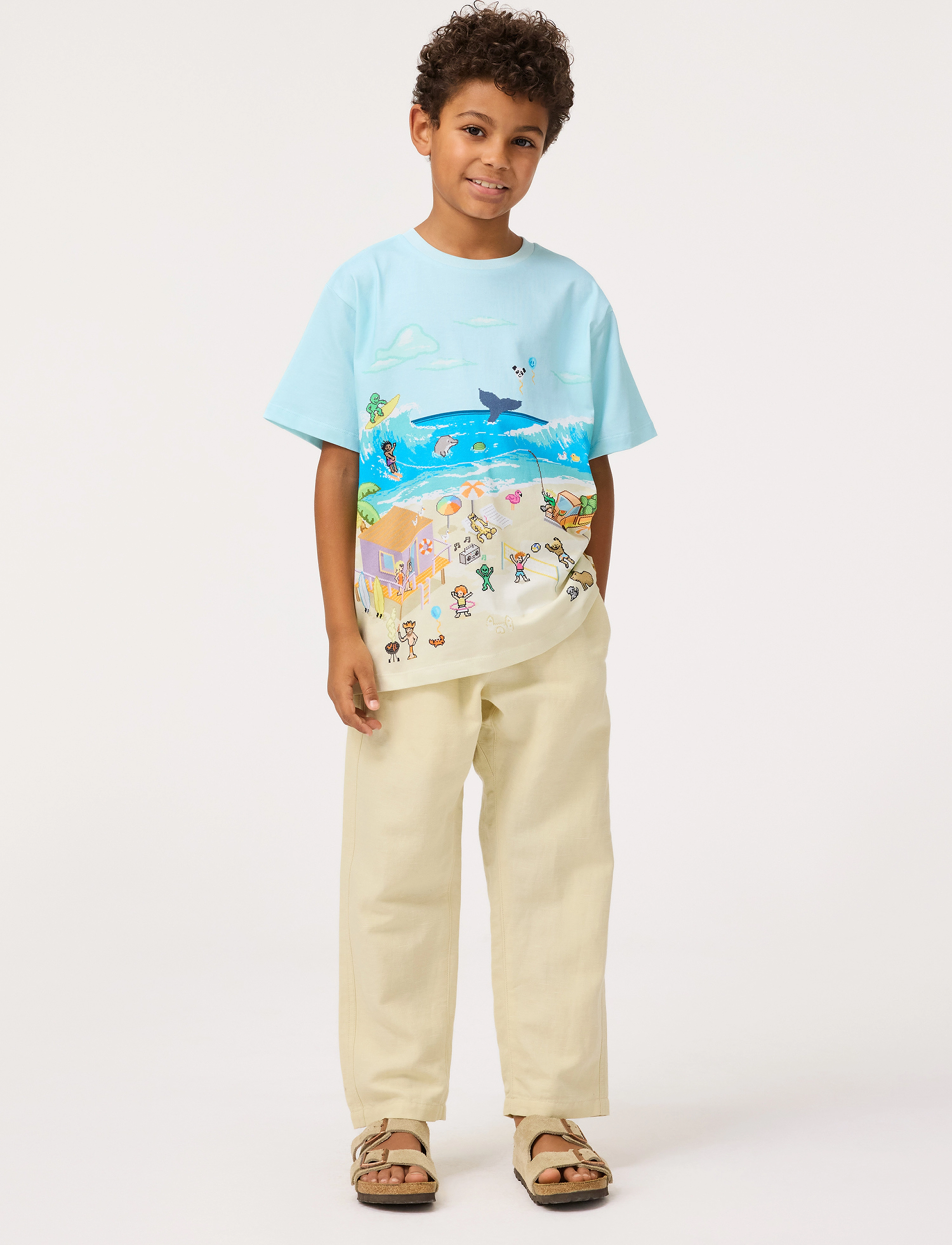 Molo Amor, Børn, Sweatpants, Cream, Str: 140