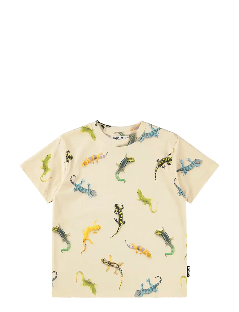 Molo - Riley - t-shirts - geckos light - 0