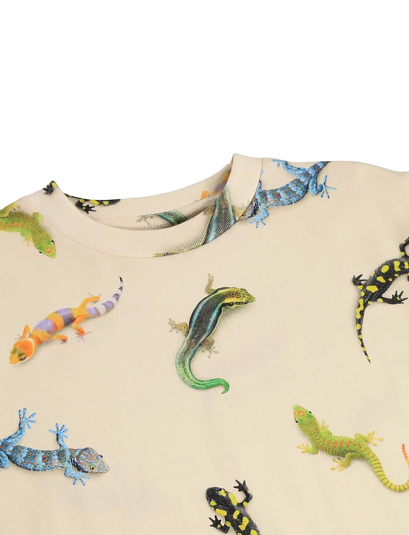 Molo - Riley - t-shirts - geckos light - 2