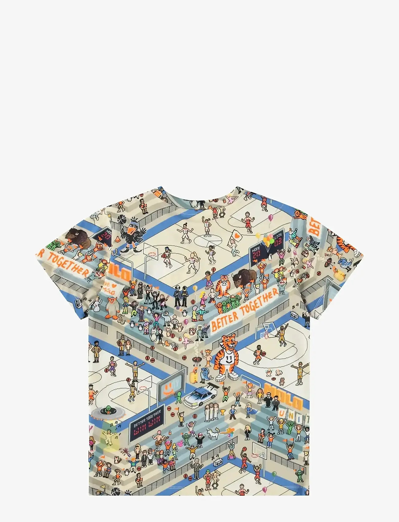 Molo - Ralphie - kortærmede - pixel basket - 2