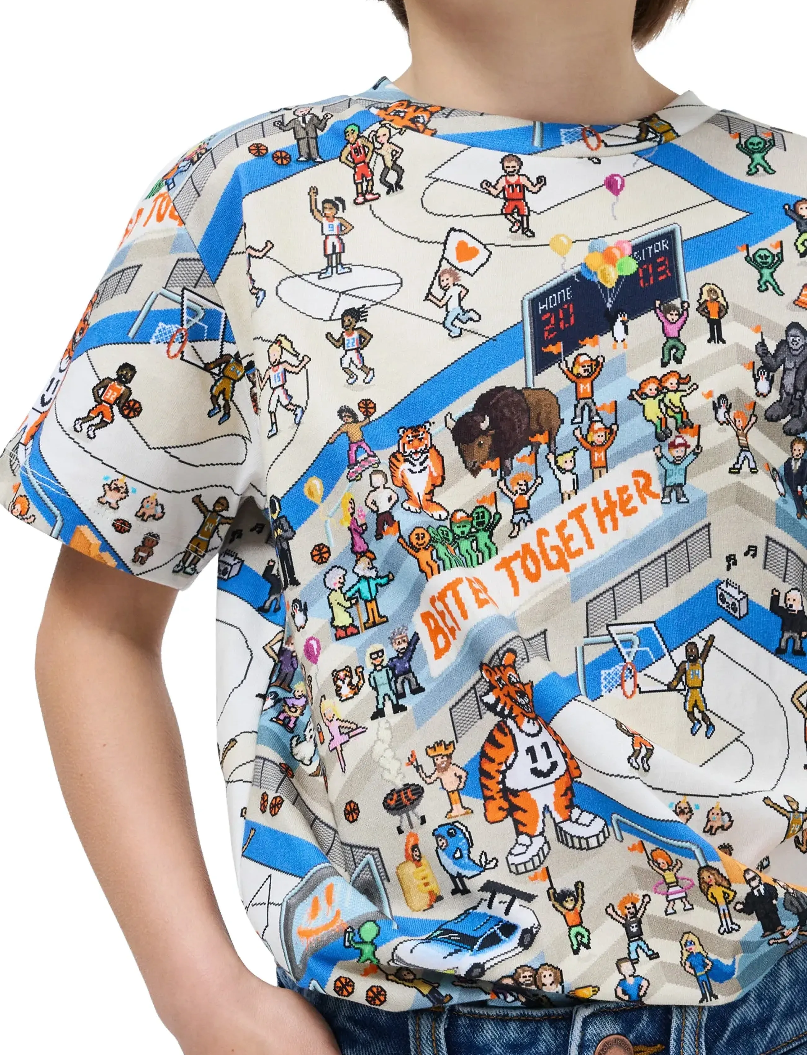 Molo Ralphie - Oberteile & T-Shirts - PIXEL BASKET / multi