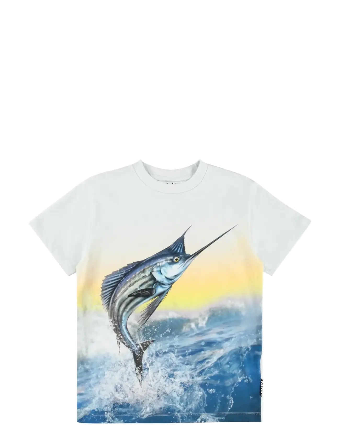 Molo Roxo, 128, T-shirts, Weiß - Short-sleeved, Kinder