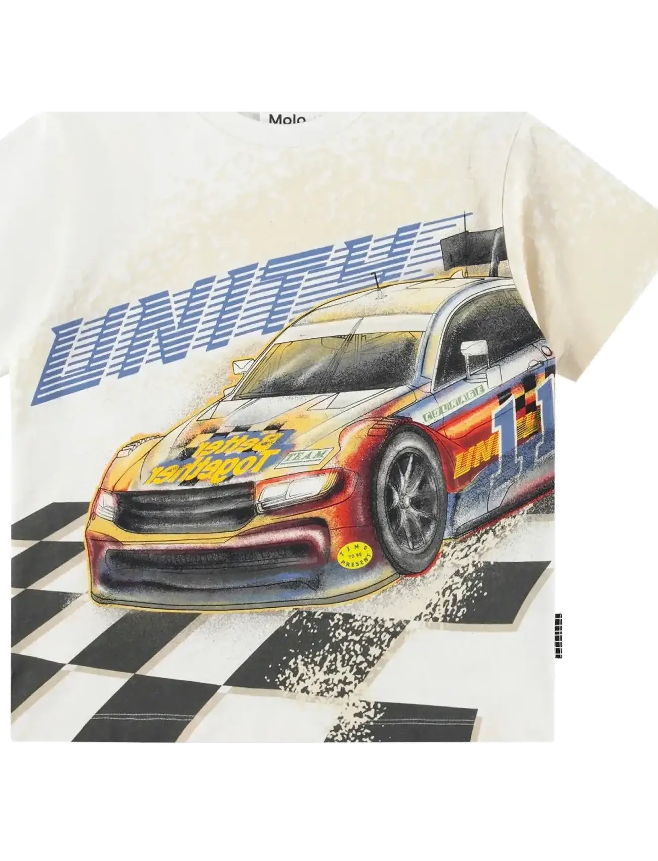 Molo Rodney - Kleidung - RACING CAR / white