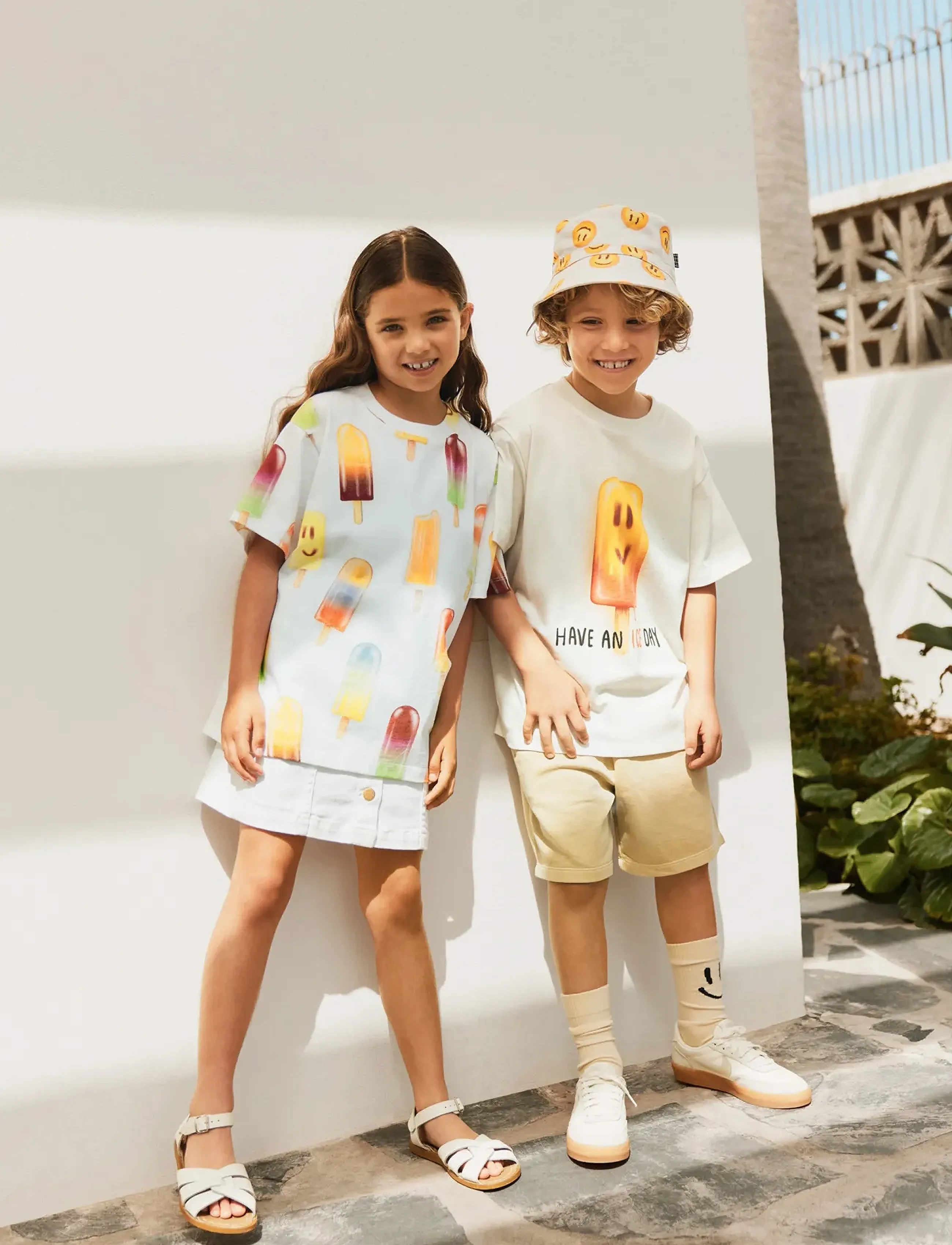 Molo Riley - Oberteile - ICE DAY / white