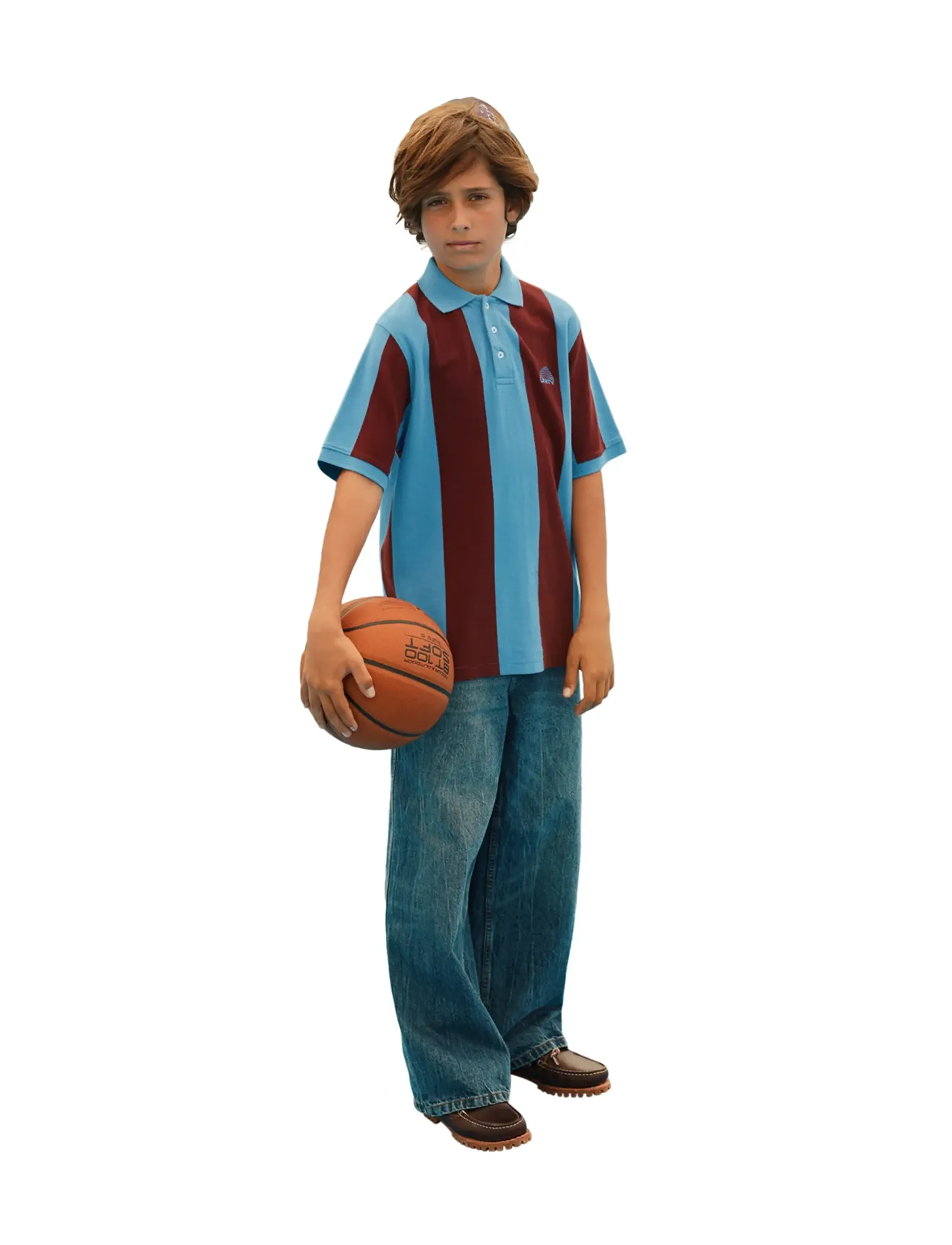 Molo Reyo, 140, Polo Shirts, Blau - Short-sleeved Kinder