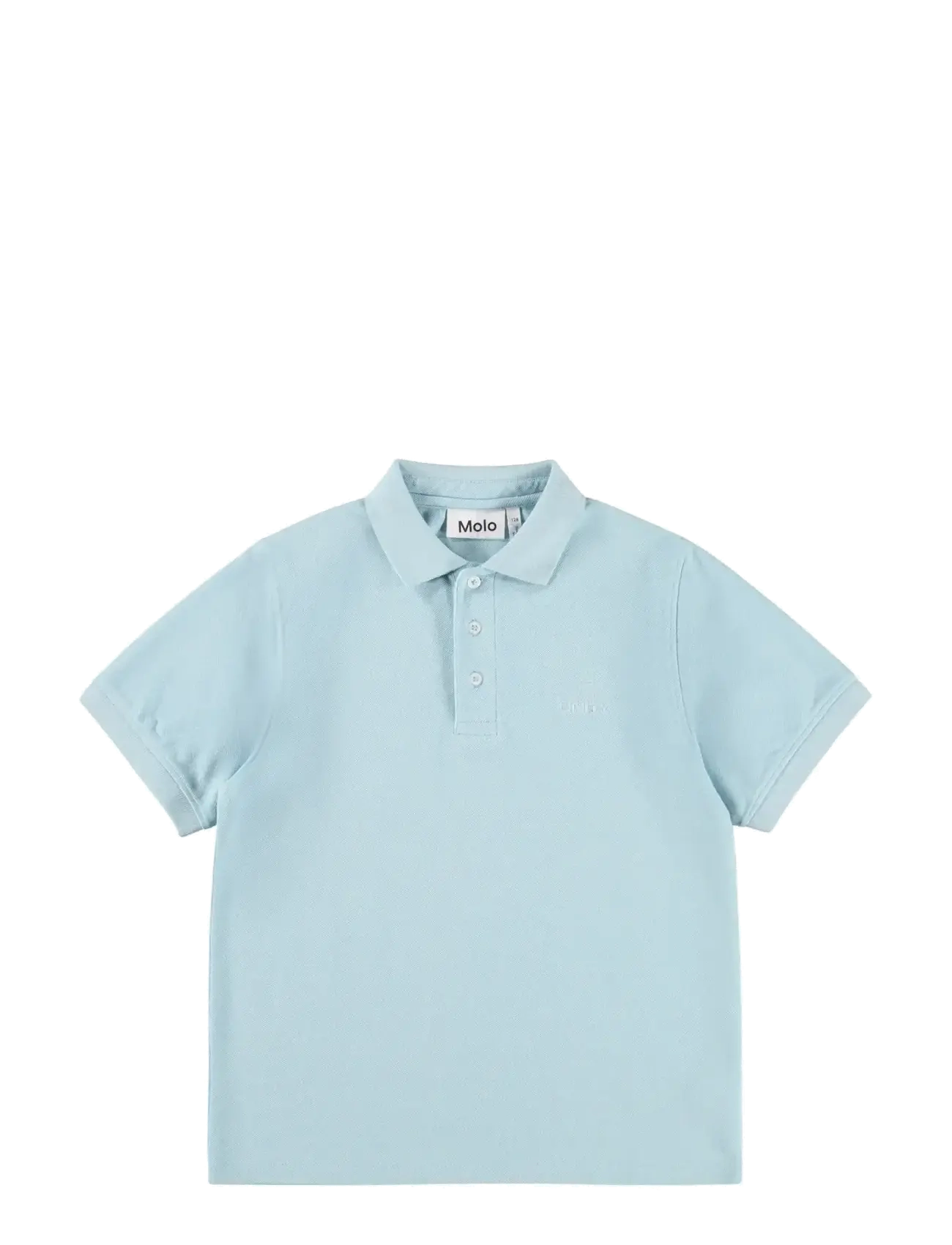 Molo Reyo, 140, Polo Shirts, Blau - Short-sleeved Kinder