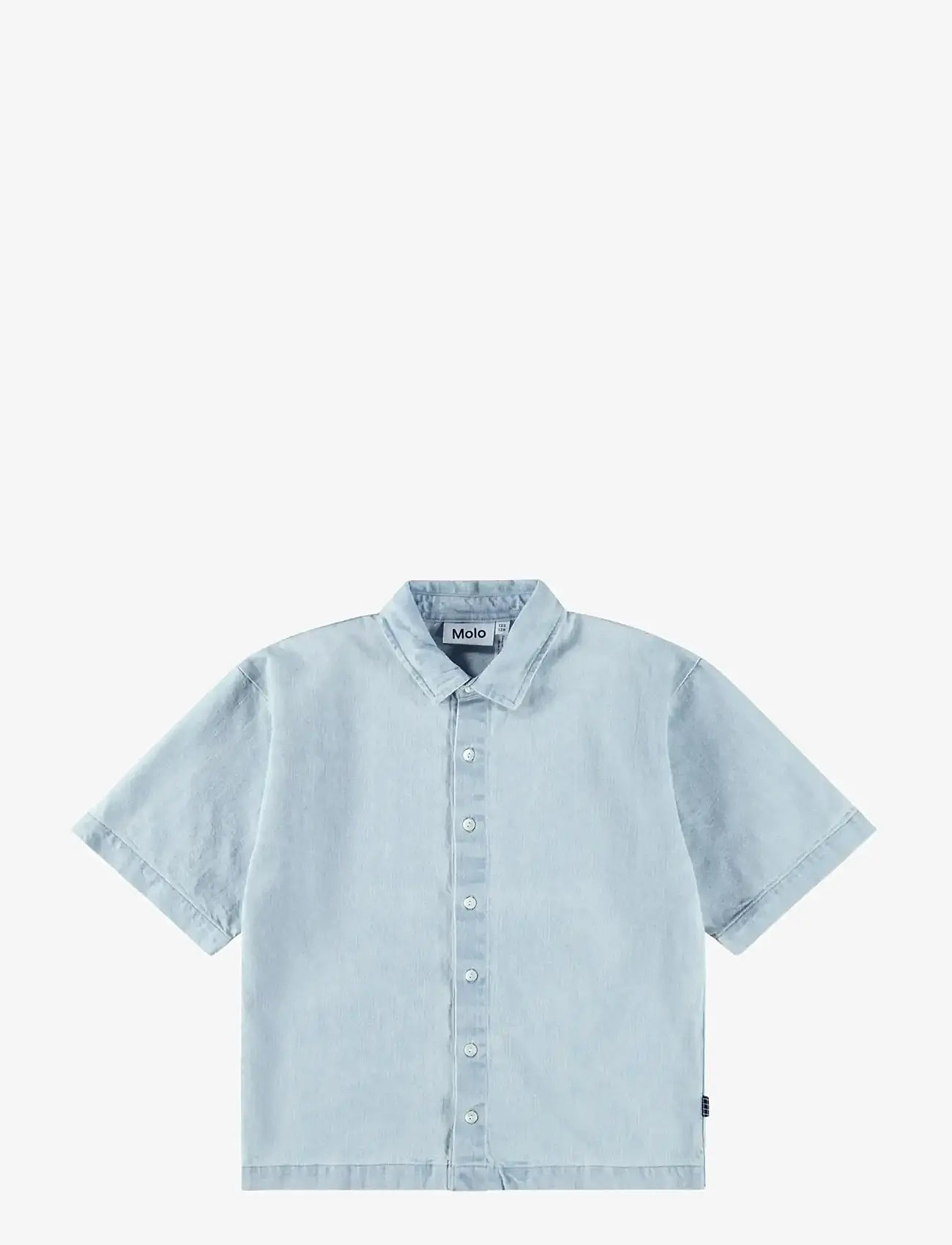 Molo - Richie - kurzärmlige hemden - misty denim - 1