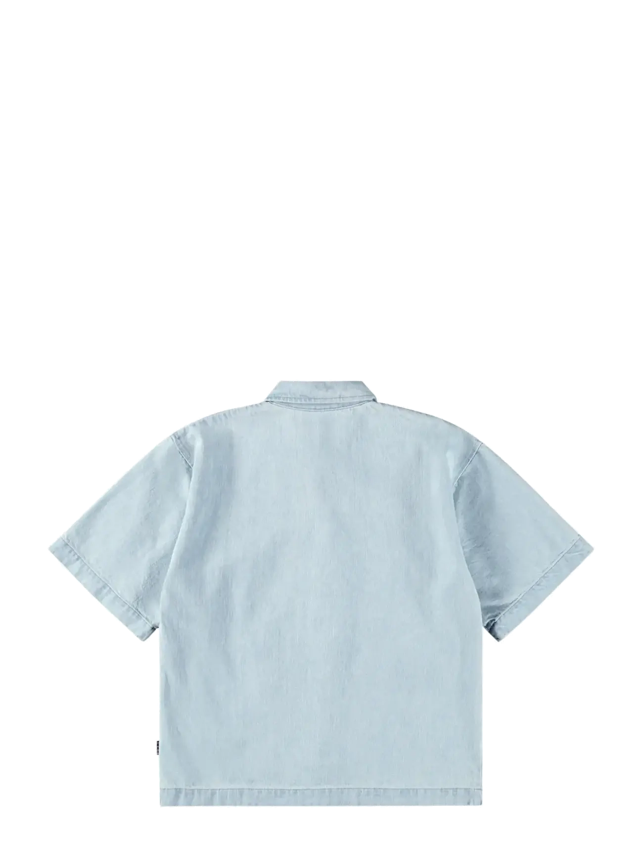 Molo - Richie - kortærmede skjorter - misty denim - 2