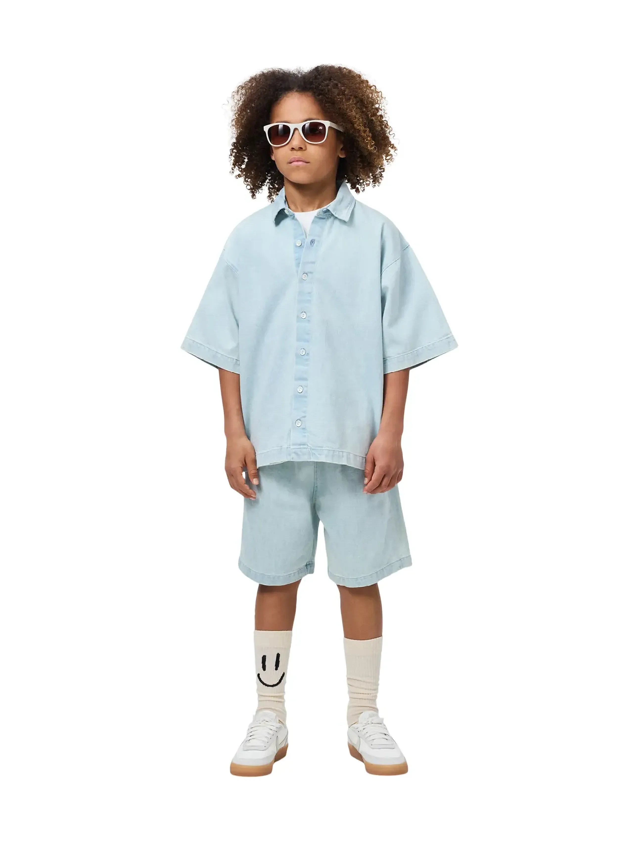 Molo Richie - Skjorter - MISTY DENIM / blue