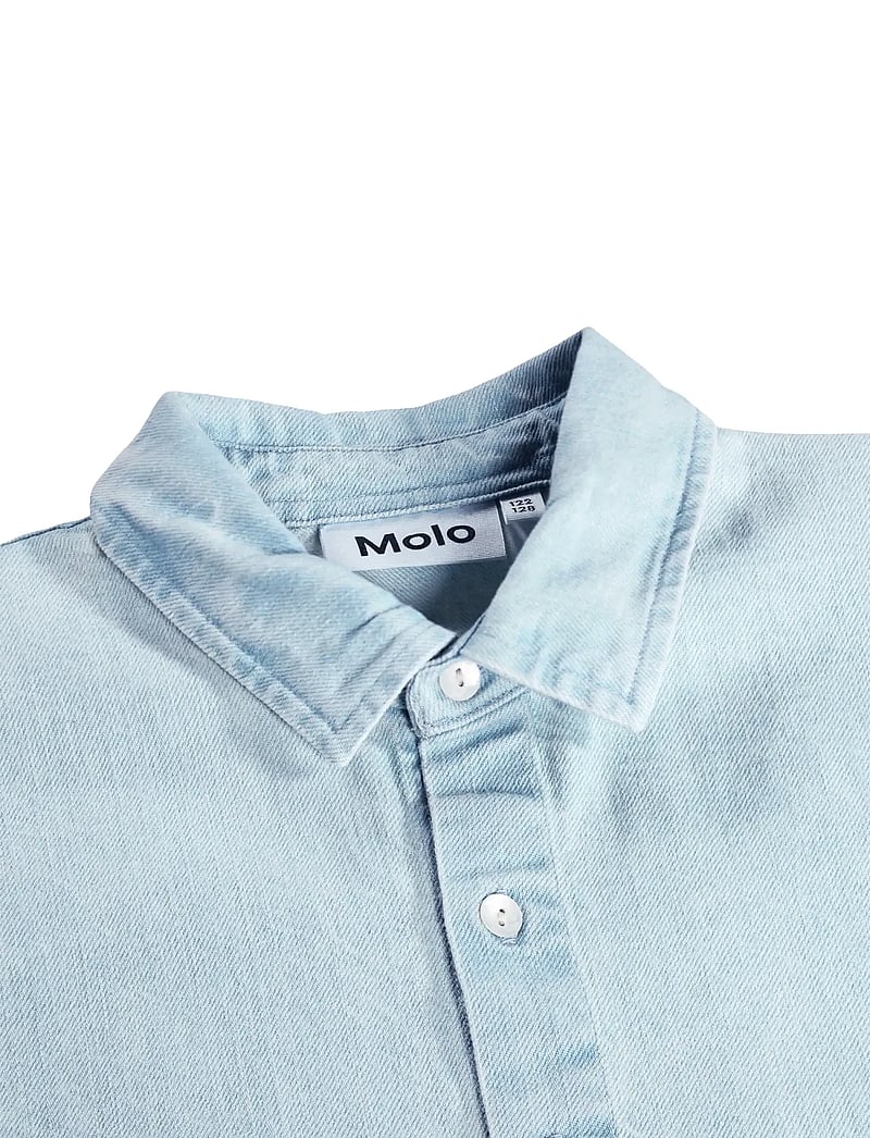 Molo - Richie - kurzärmlige hemden - misty denim - 5