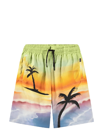 Molo Adi - Lühikesed vabaajapüksid - AIRBRUSH BEACH / multi