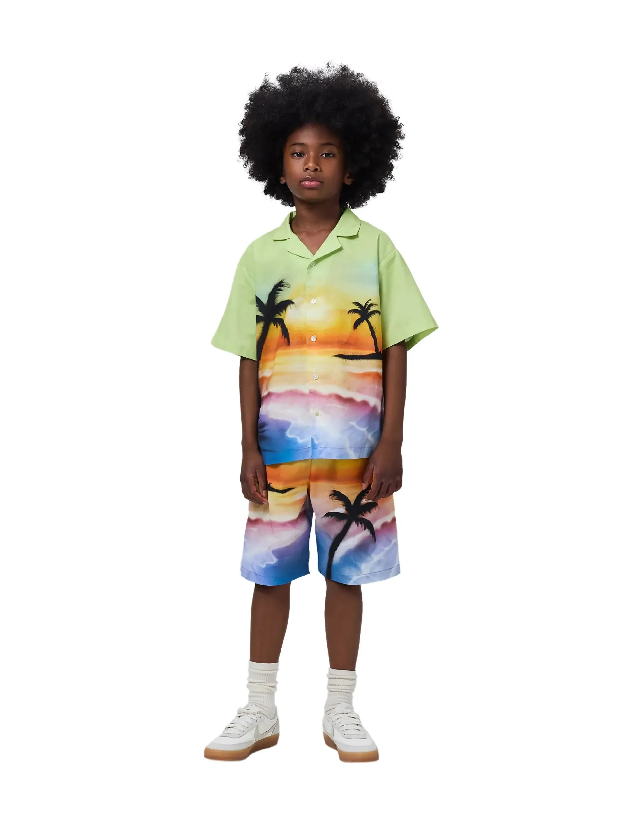 Molo Adi, 128, Shorts, Mehrfarbig/gemustert - Casual Kinder