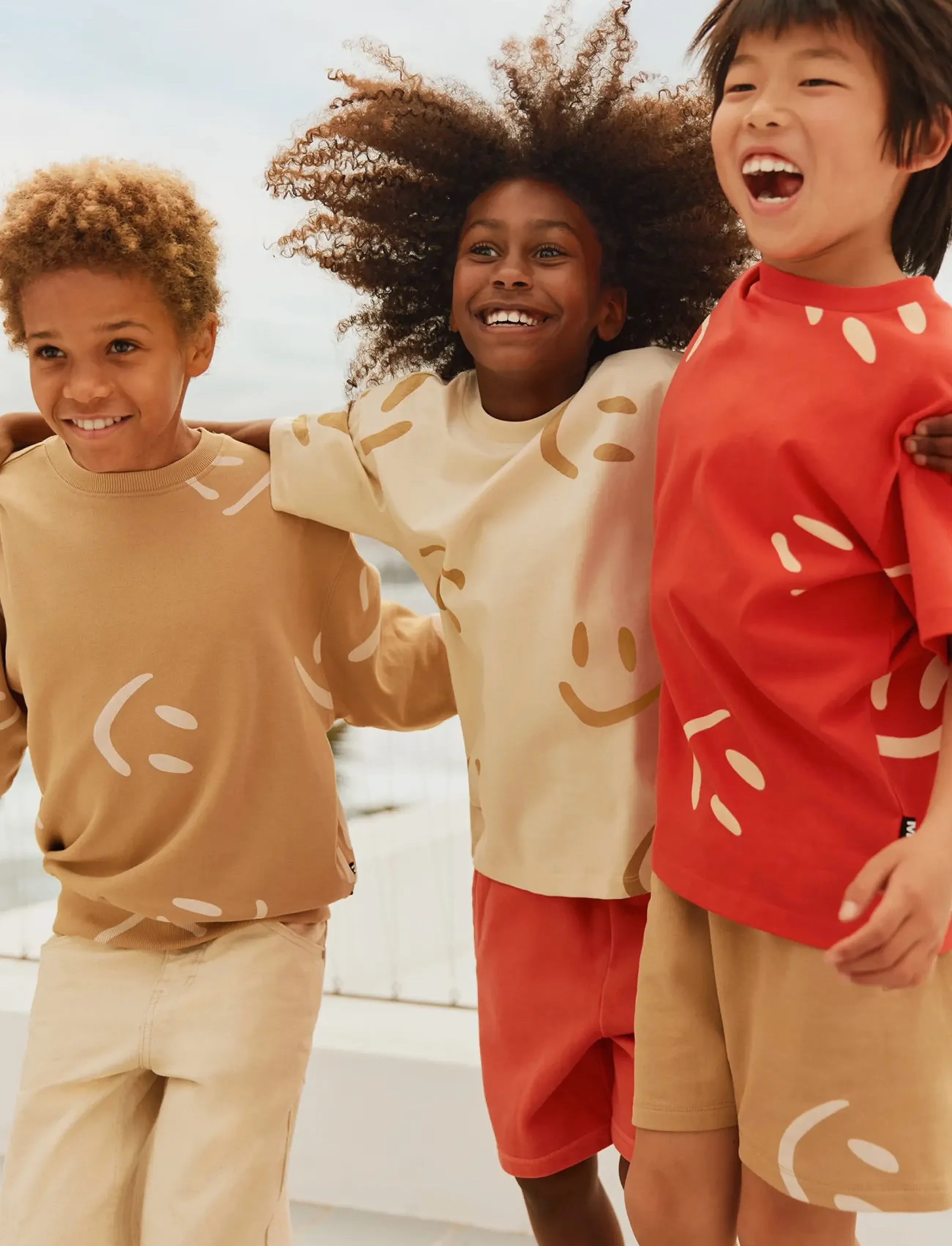 Molo Monti - Sweatshirts & Huvtröjor - DESERT SMILES / beige