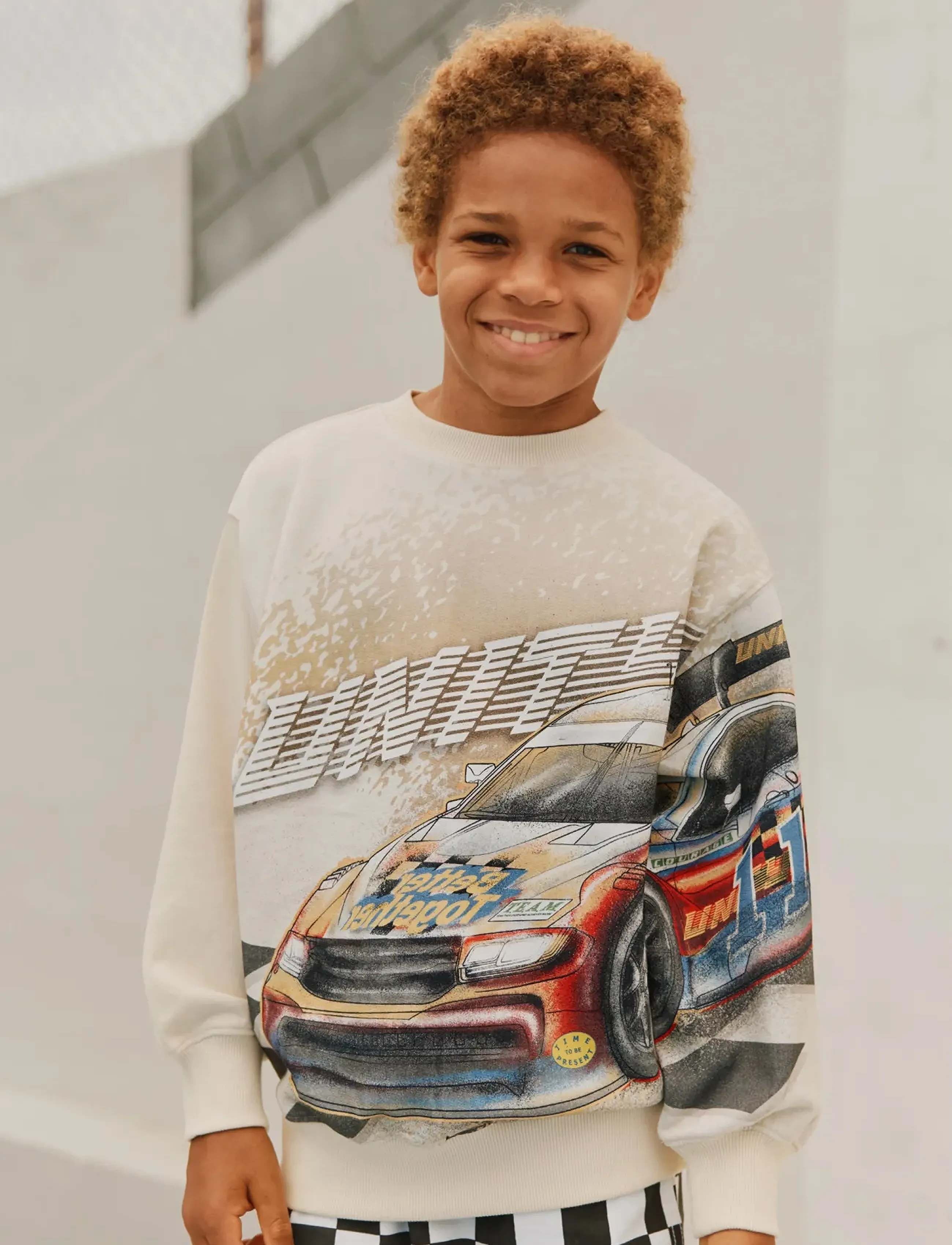 Molo Monti - Kleidung - CAR RACE / cream