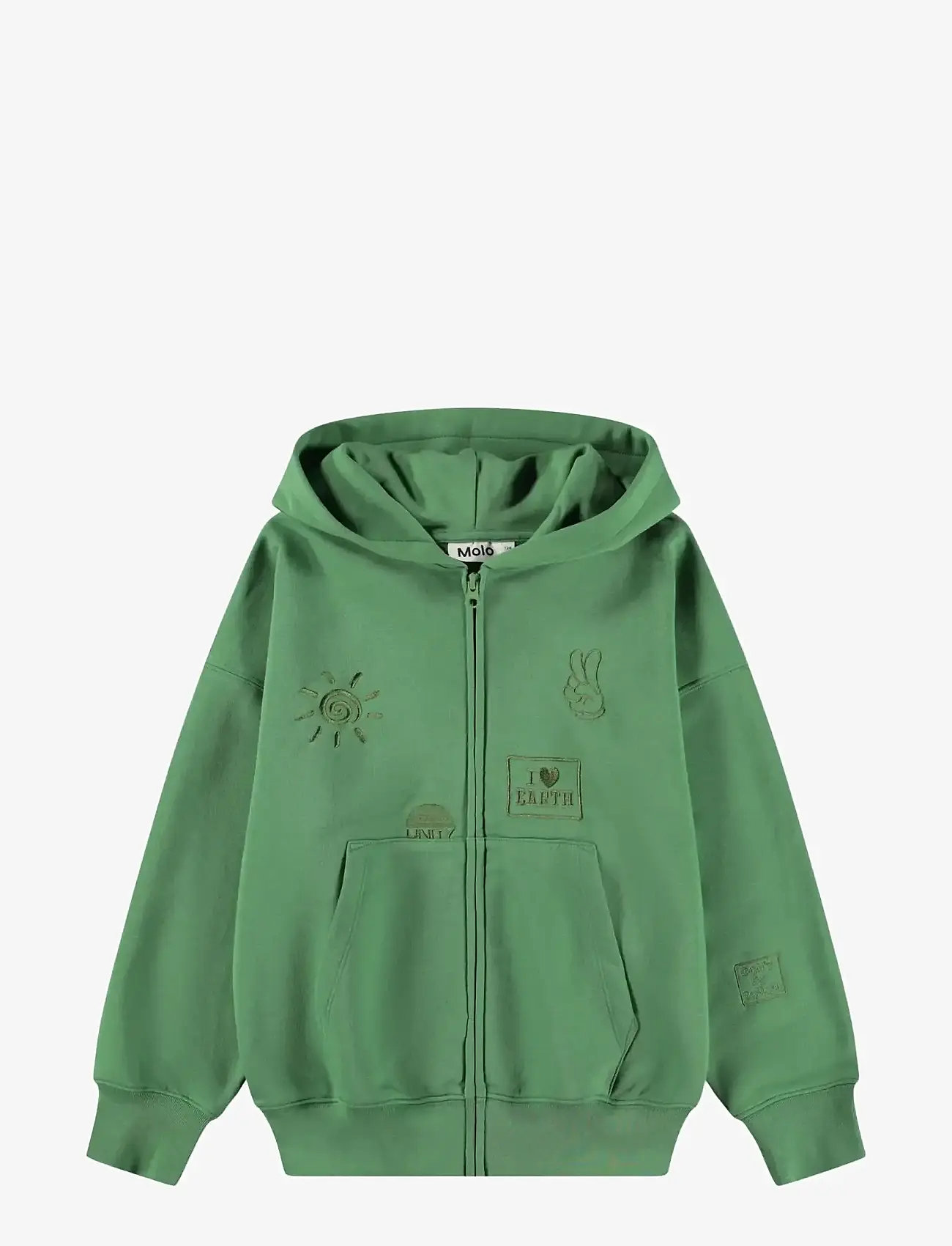 Molo - Marley - hættetrøjer - groovy green - 1