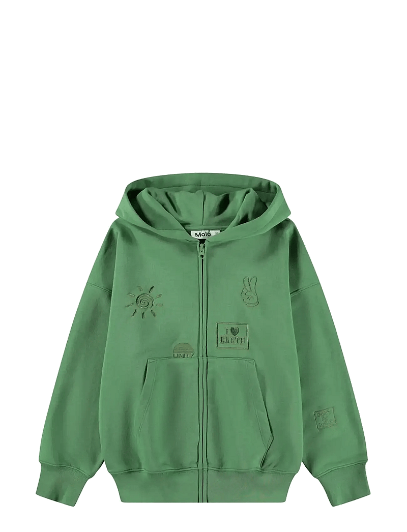 Molo - Marley - hættetrøjer - groovy green - 1