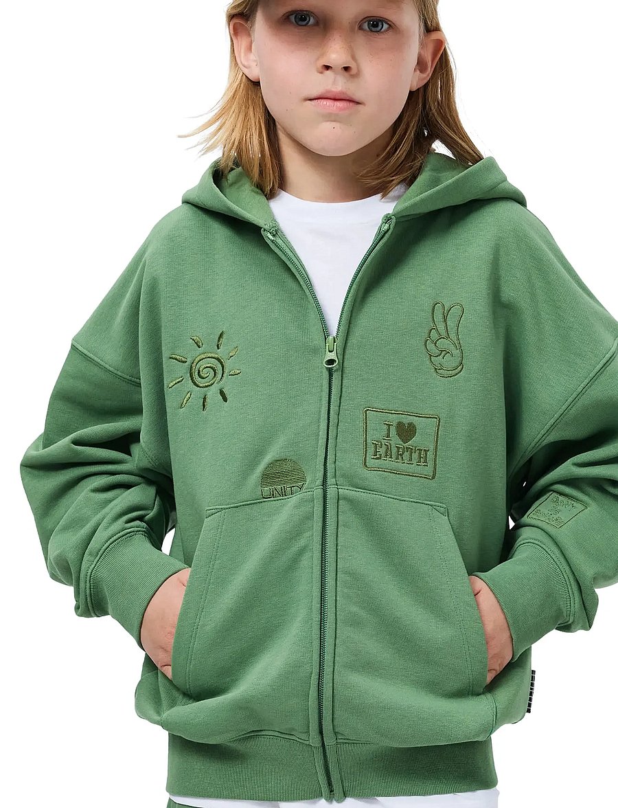 Molo - Marley - kapuutsiga dressipluusid - groovy green - 0