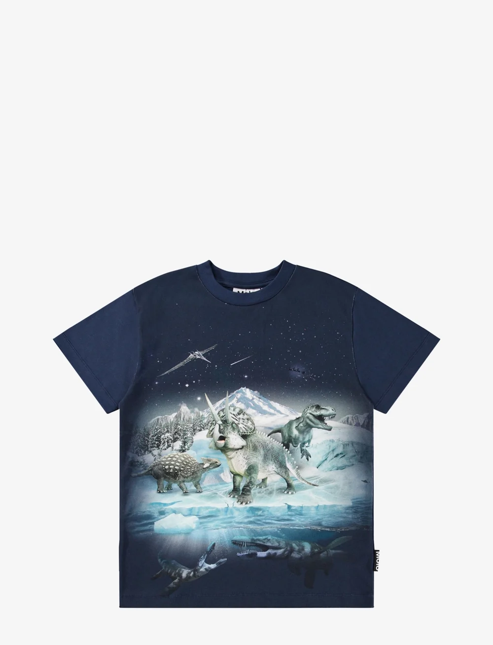 Molo - Roxo - short-sleeved - dino night - 0