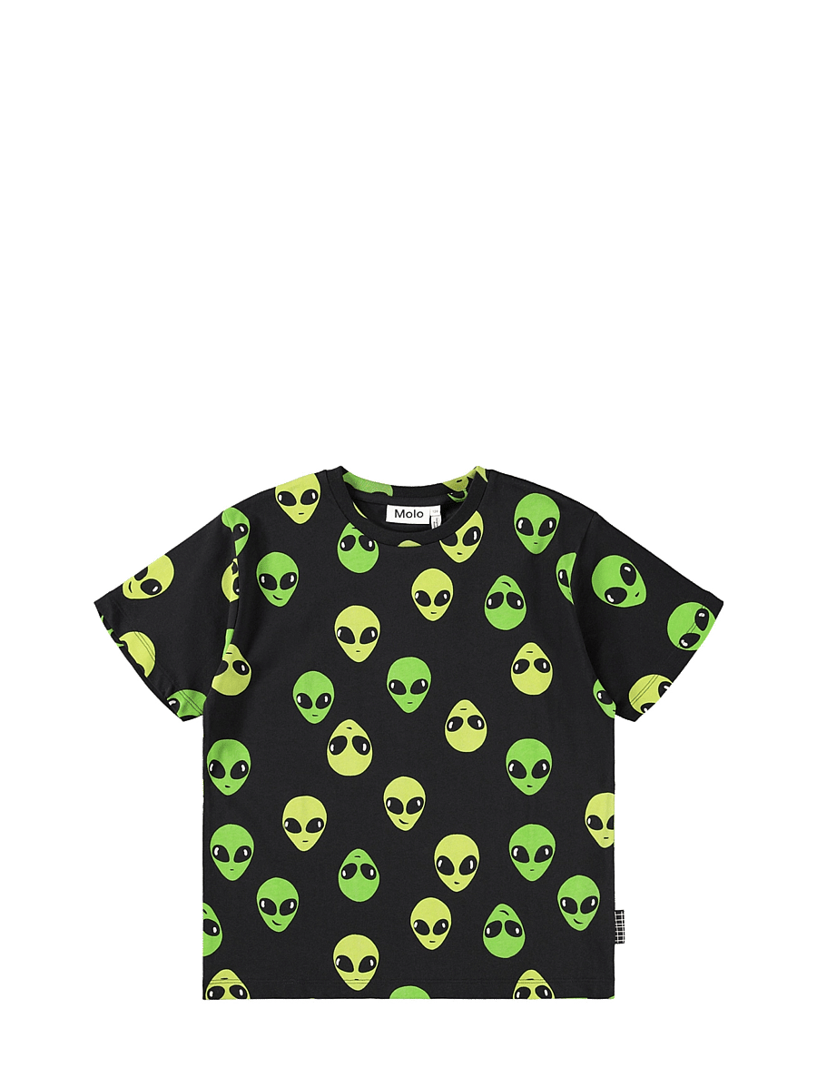 Molo - Riley - t-shirts - alien faces - 1