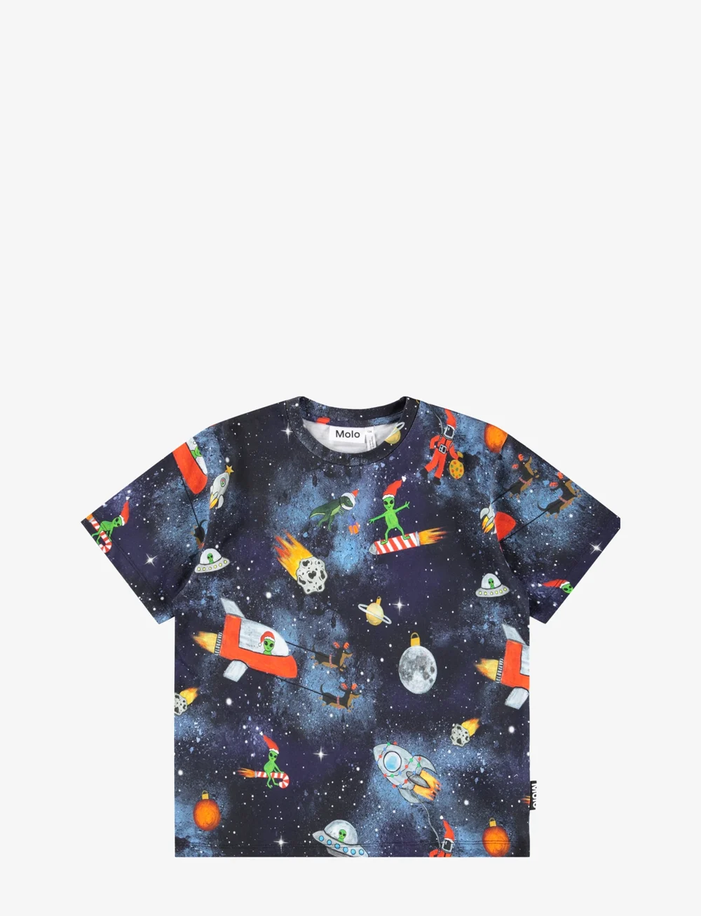 Molo - Riley - kortærmede - space holiday - 0