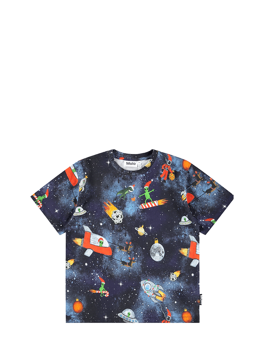 Molo - Riley - ar īsām piedurknēm - space holiday - 0