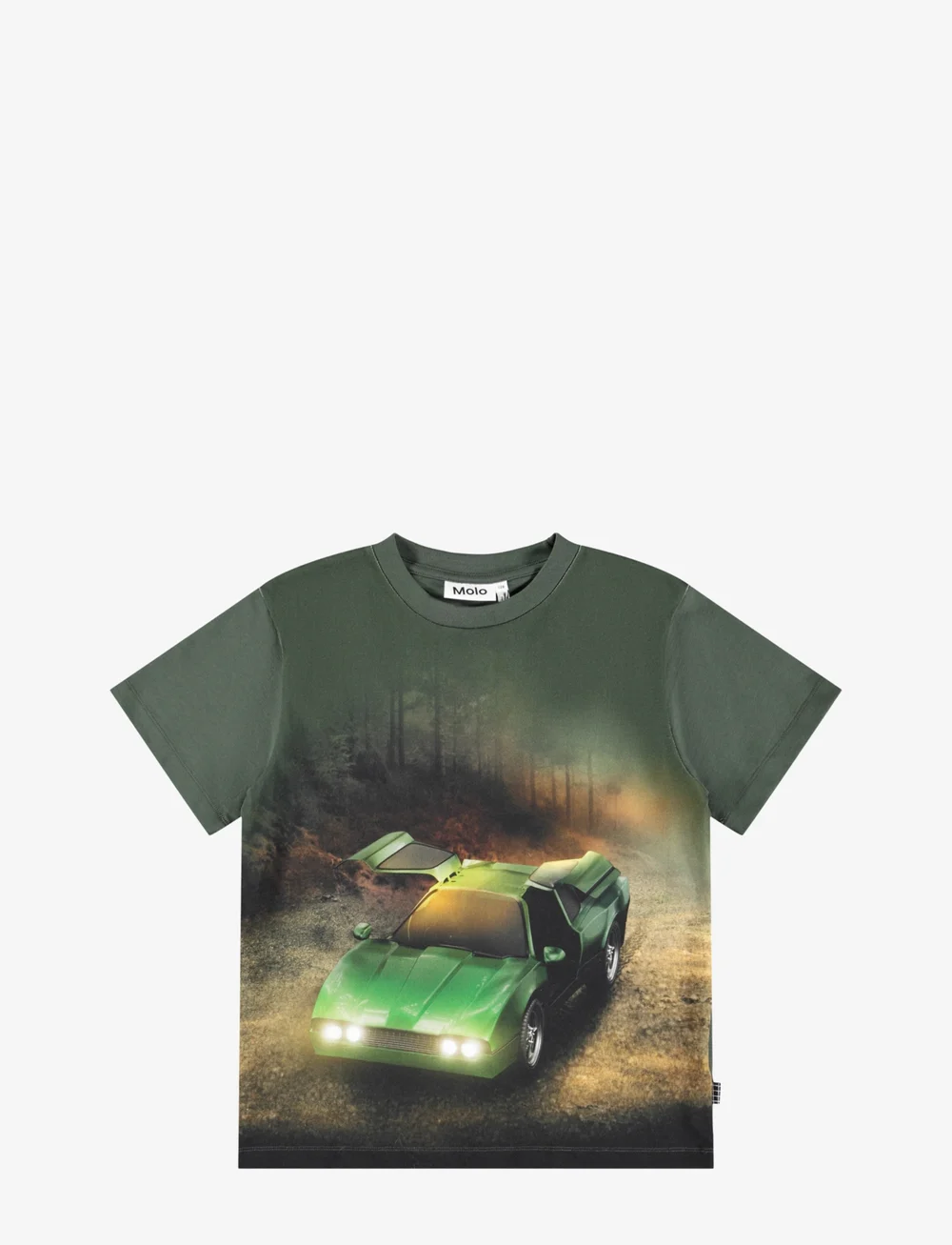 Molo - Riley - kortærmede - green car - 0