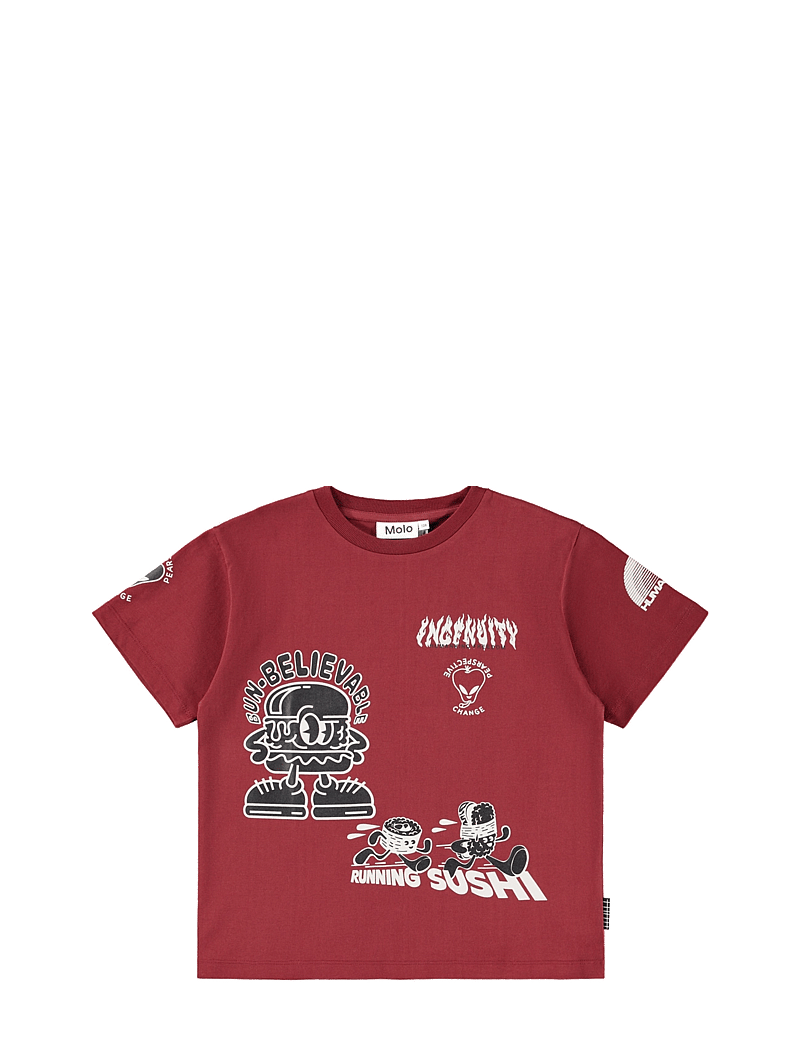 Molo - Rodney - kortärmade - dark red - 0