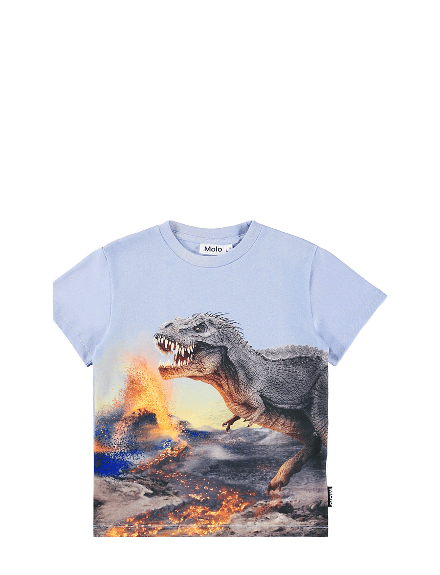 Molo - Roxo - kortærmede t-shirts - dino blue moon - 0