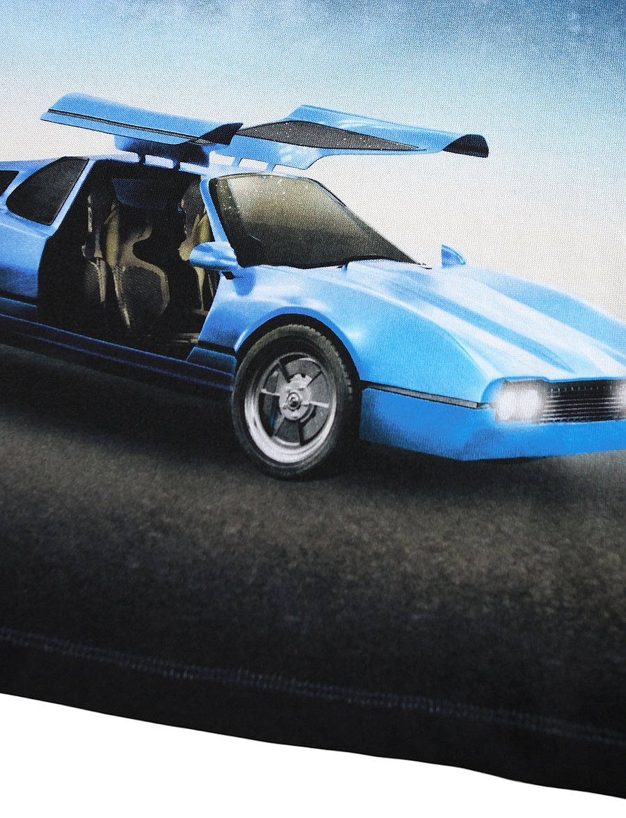 Molo - Reif - long-sleeved - blue car - 2