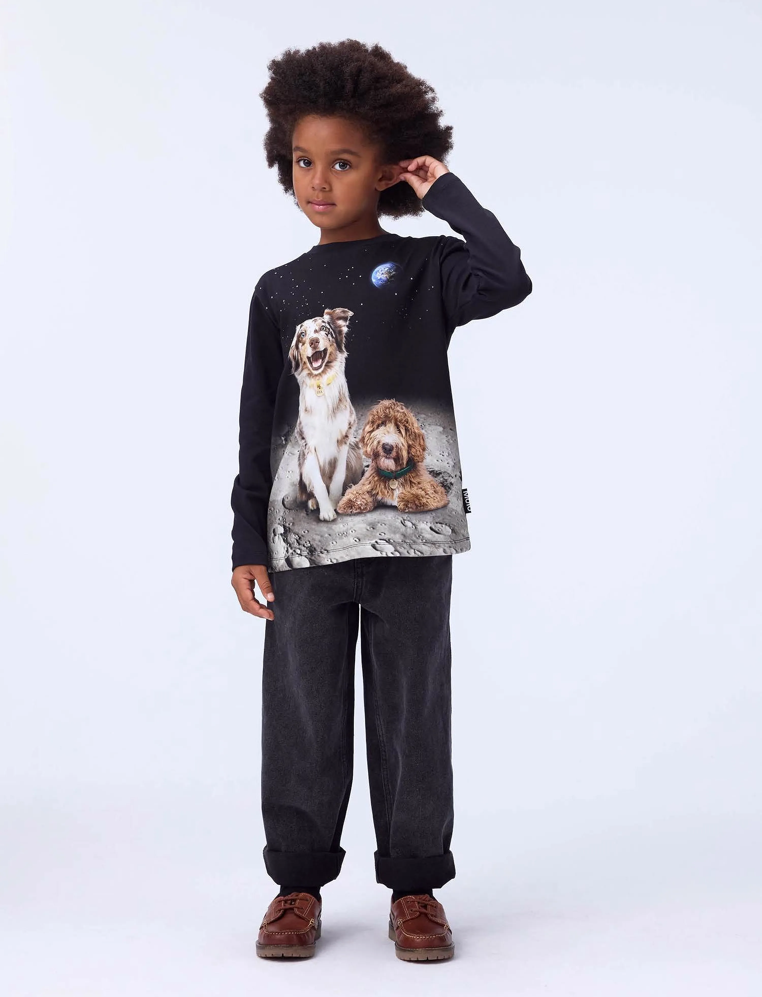 Molo Reif - Toppe og t-shirts - MOON FRIENDS / black