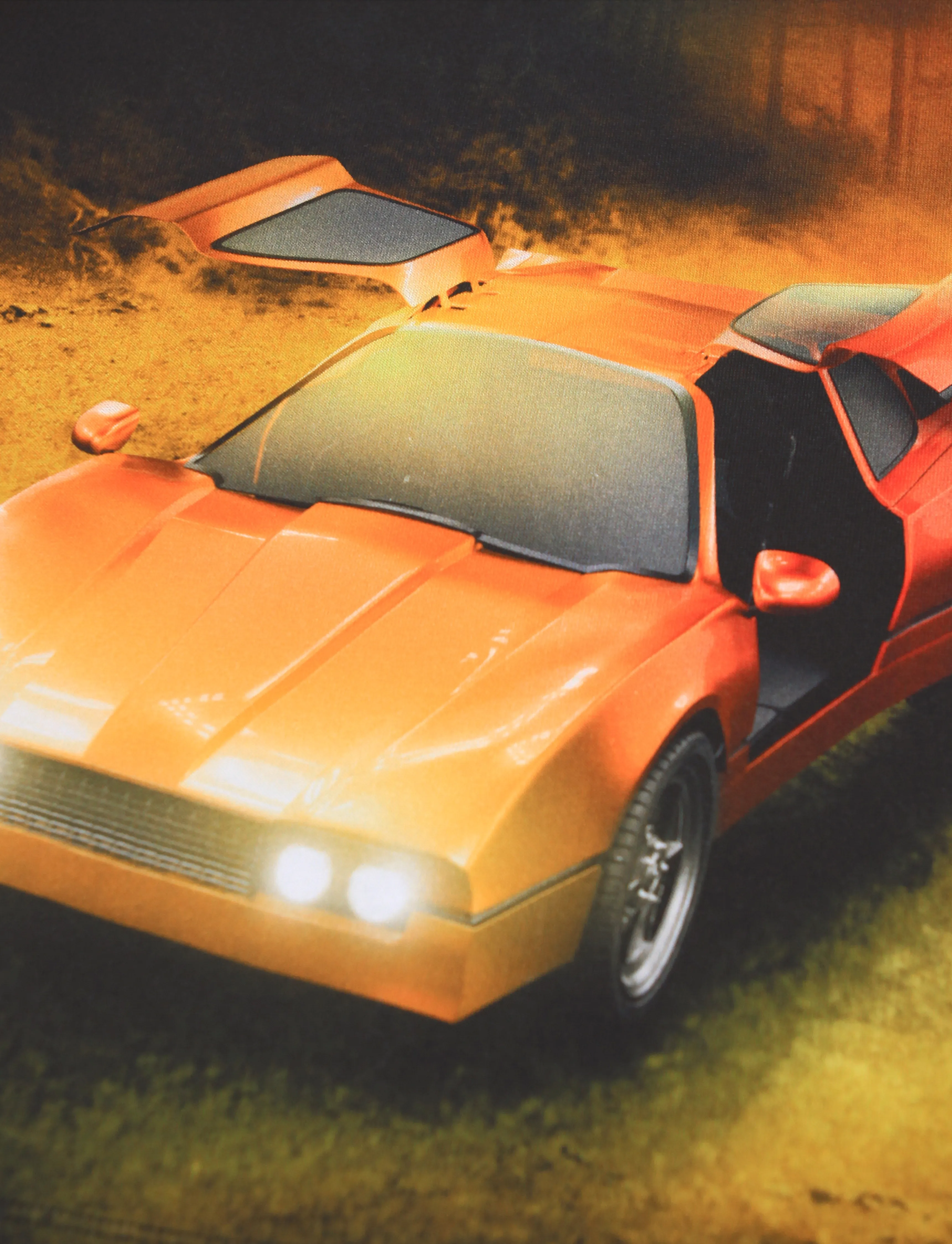 Molo - Rube - long-sleeved - red car - 2