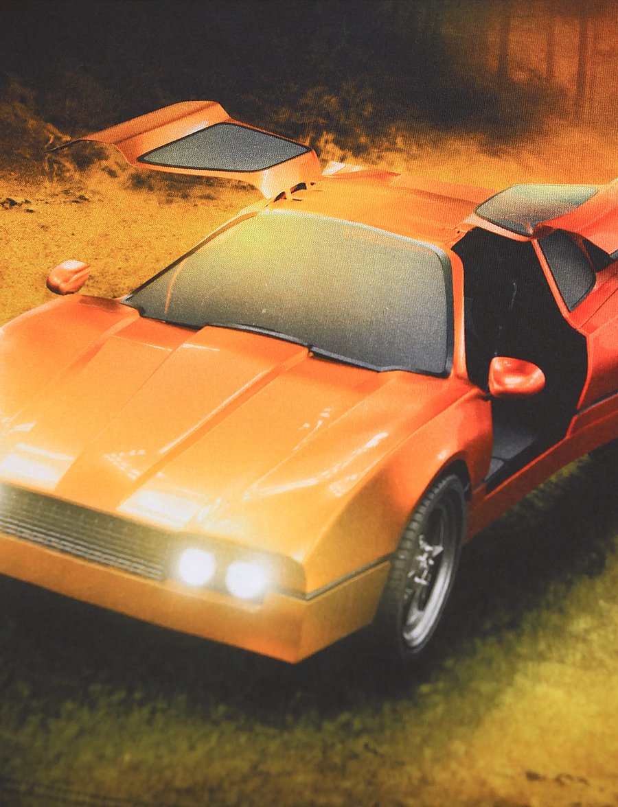 Molo - Rube - long-sleeved - red car - 2
