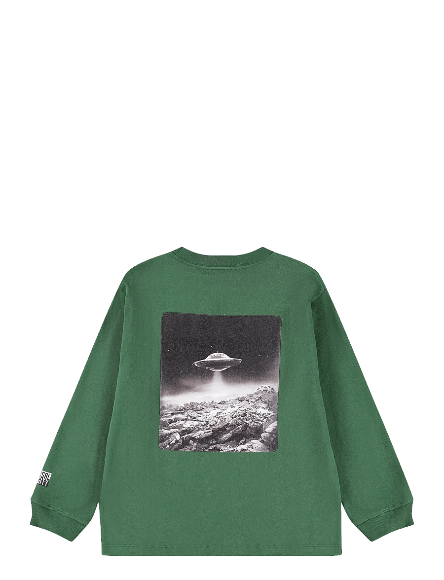 Molo - Rube - langærmede t-shirts - pine tree - 1