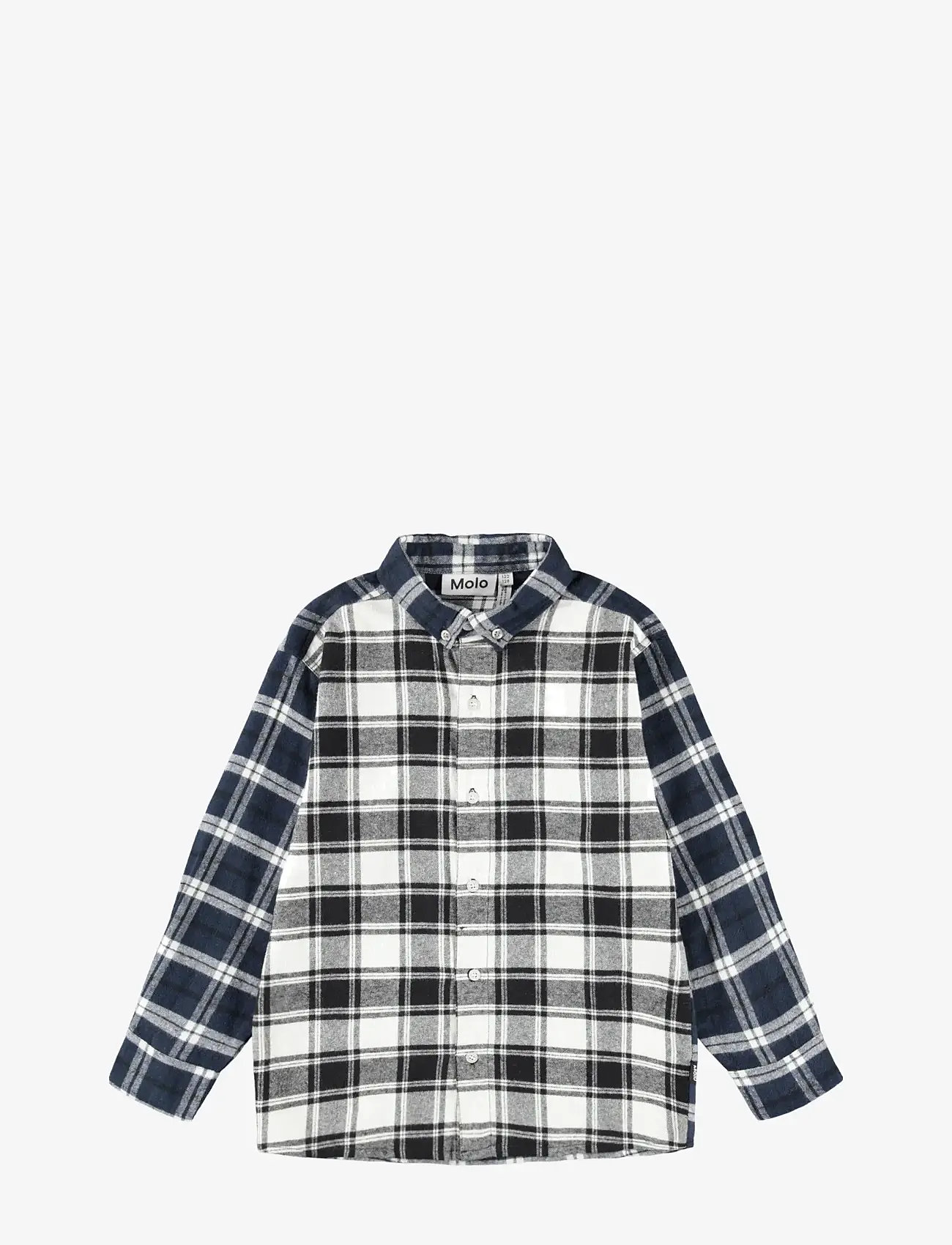 Molo - Remon - langärmlige hemden - crisp black - 0